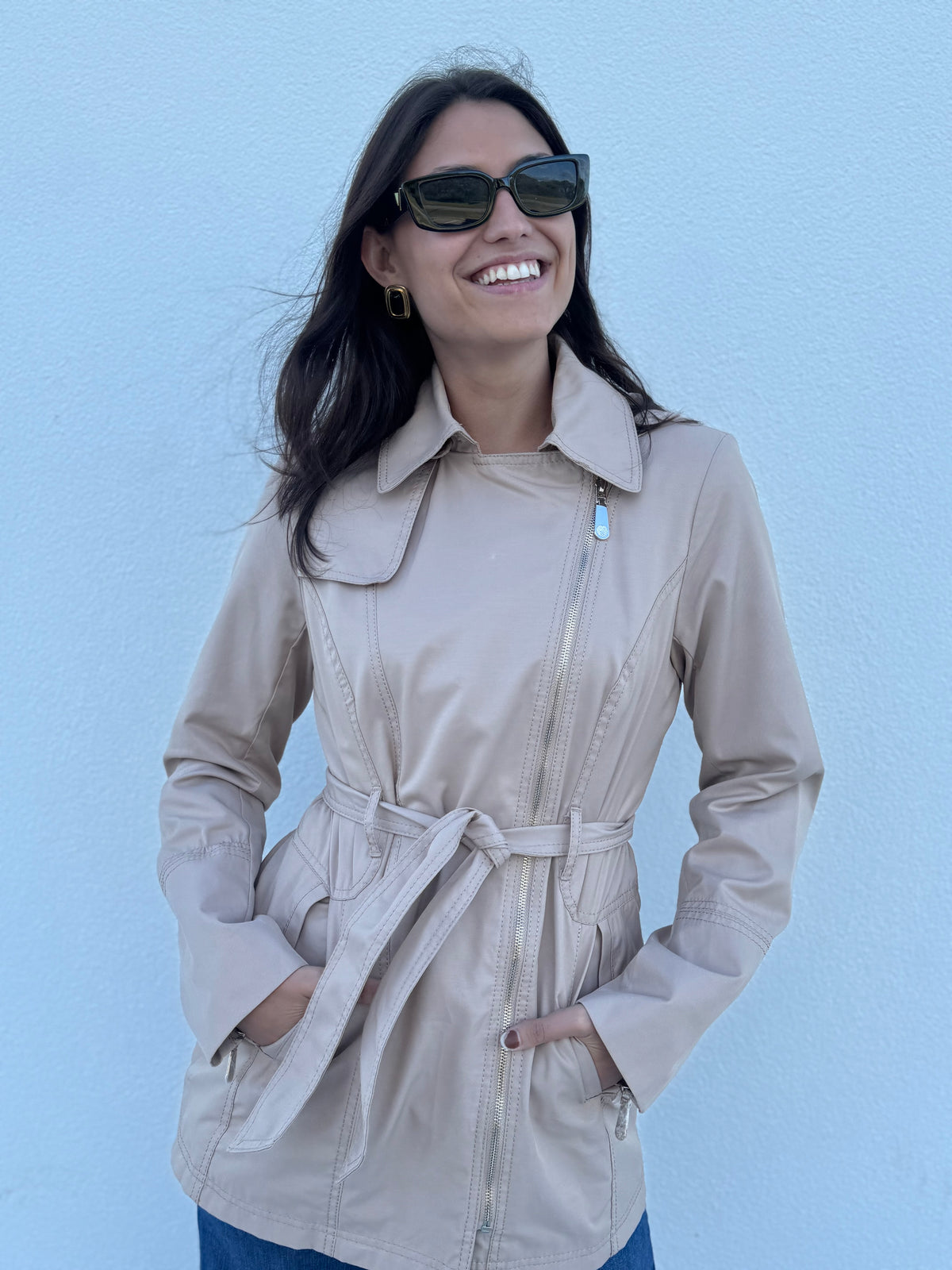 Tan Trench Coat