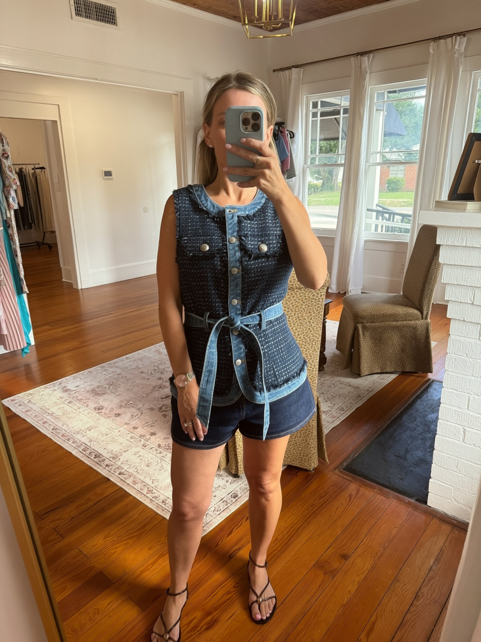 Cinq a Sept Denim Joans Vest