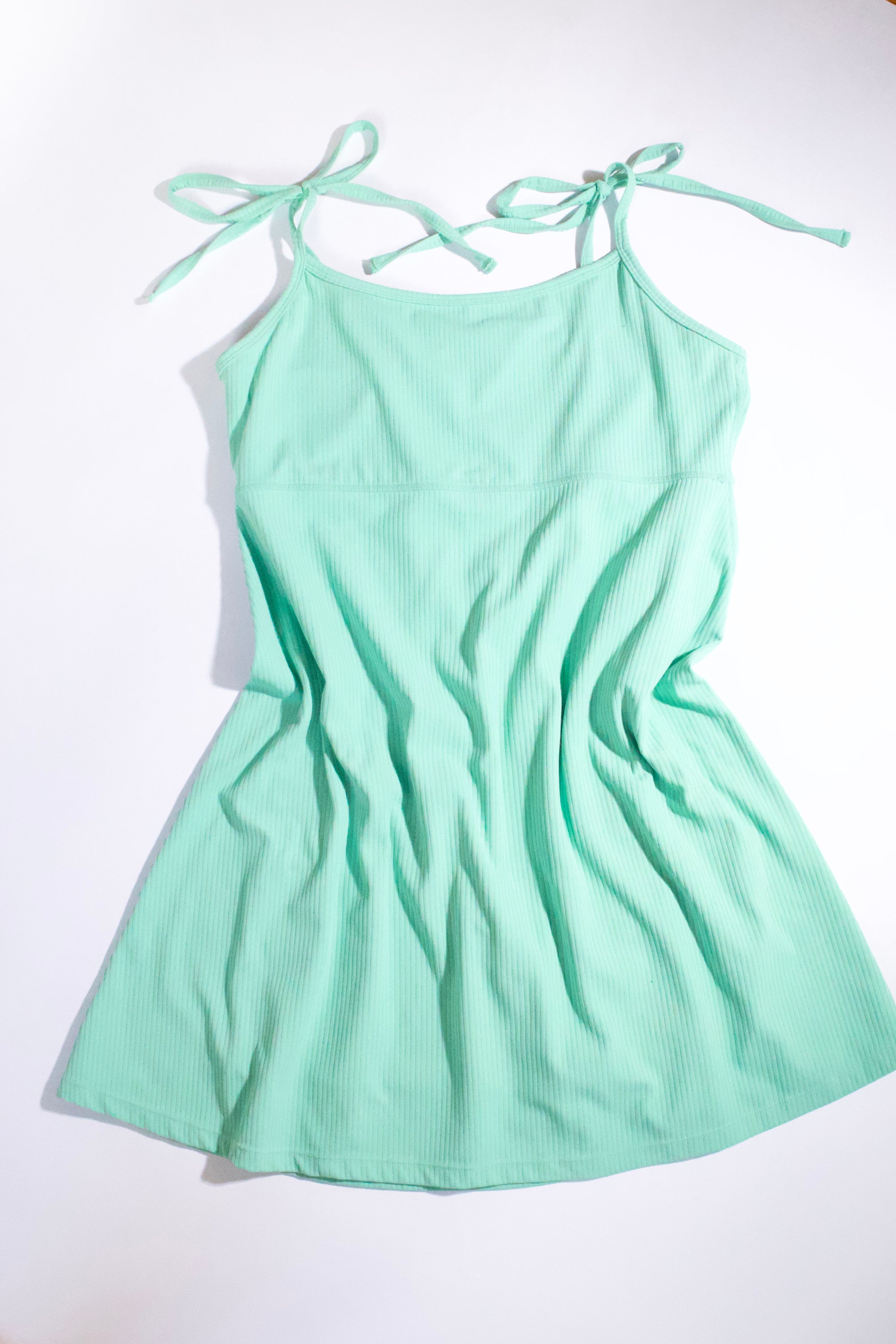 Beach Riot Liberty Tie Strap Mini Dress