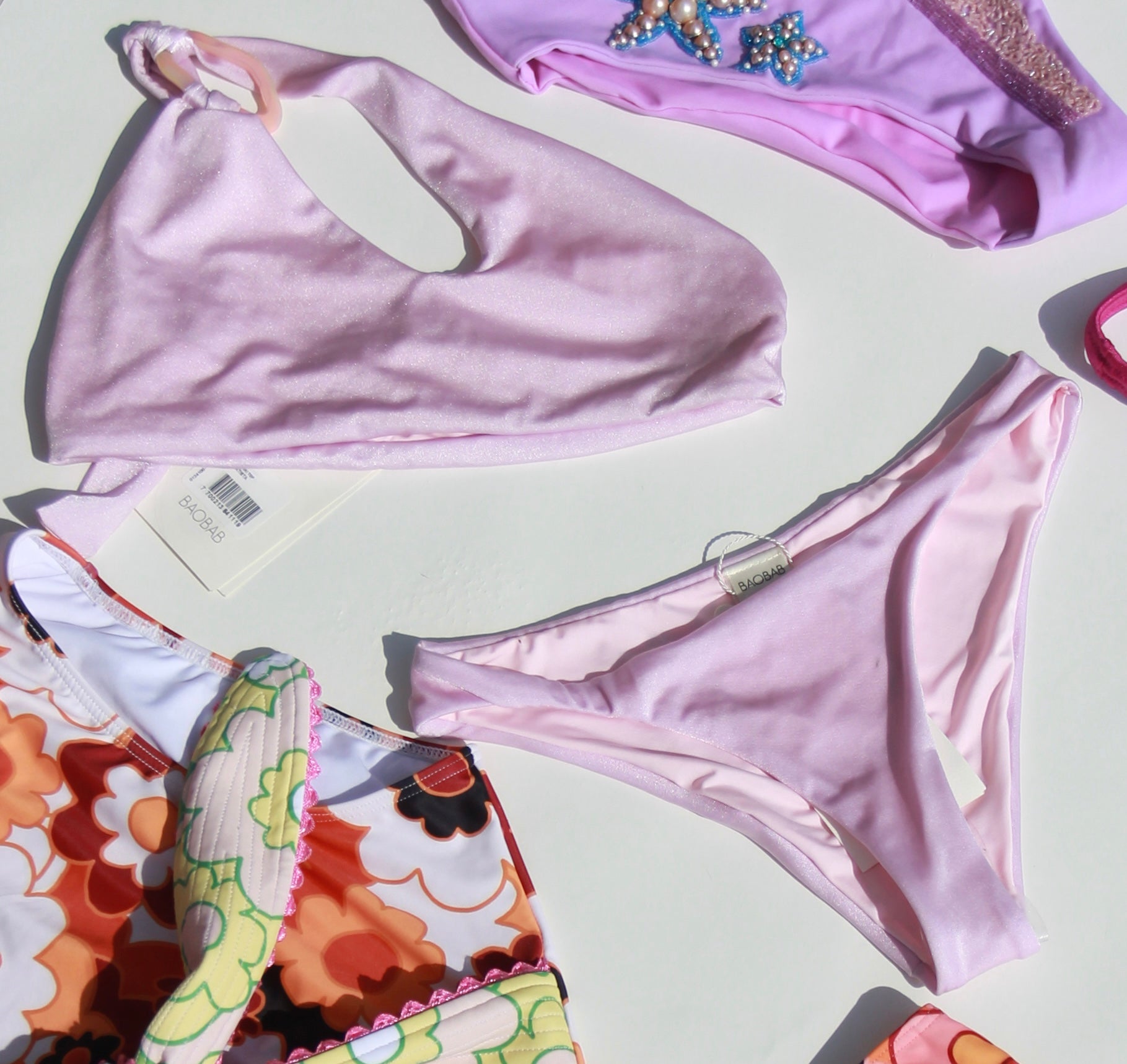 BAOBAB Taki Bikini Top in Amatista