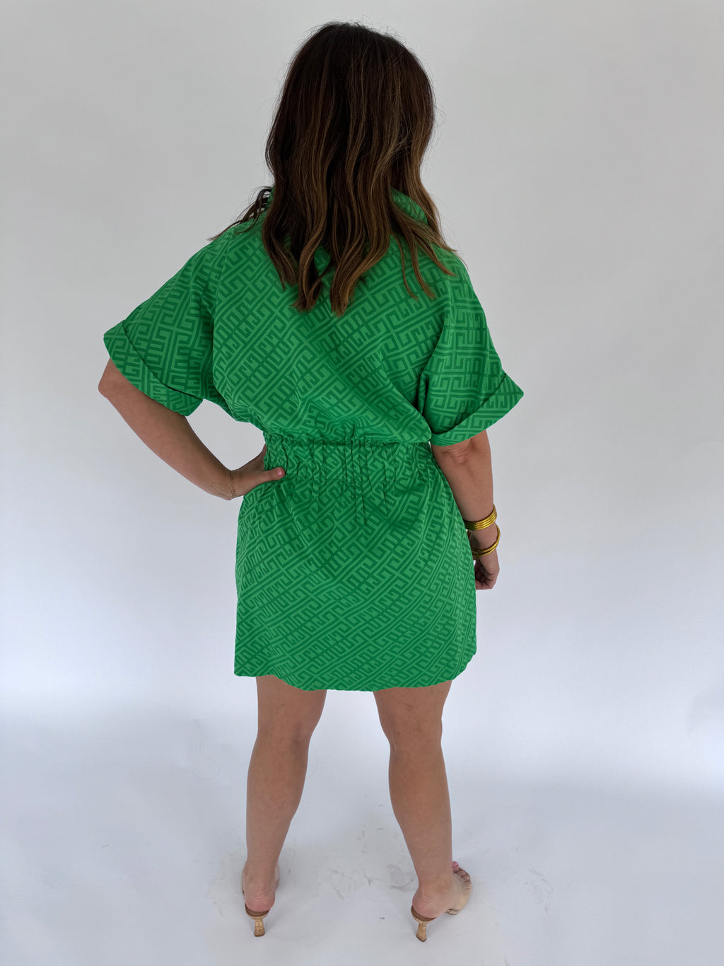 Emily McCarthy Green Half Zip Mini