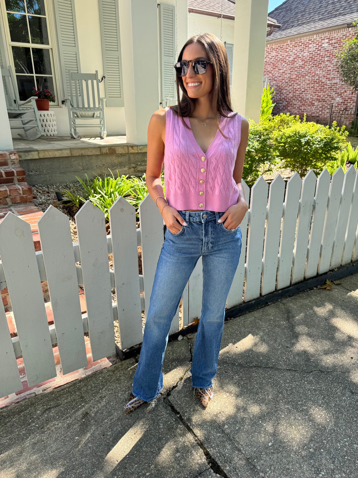 Cashmere Pink Vest