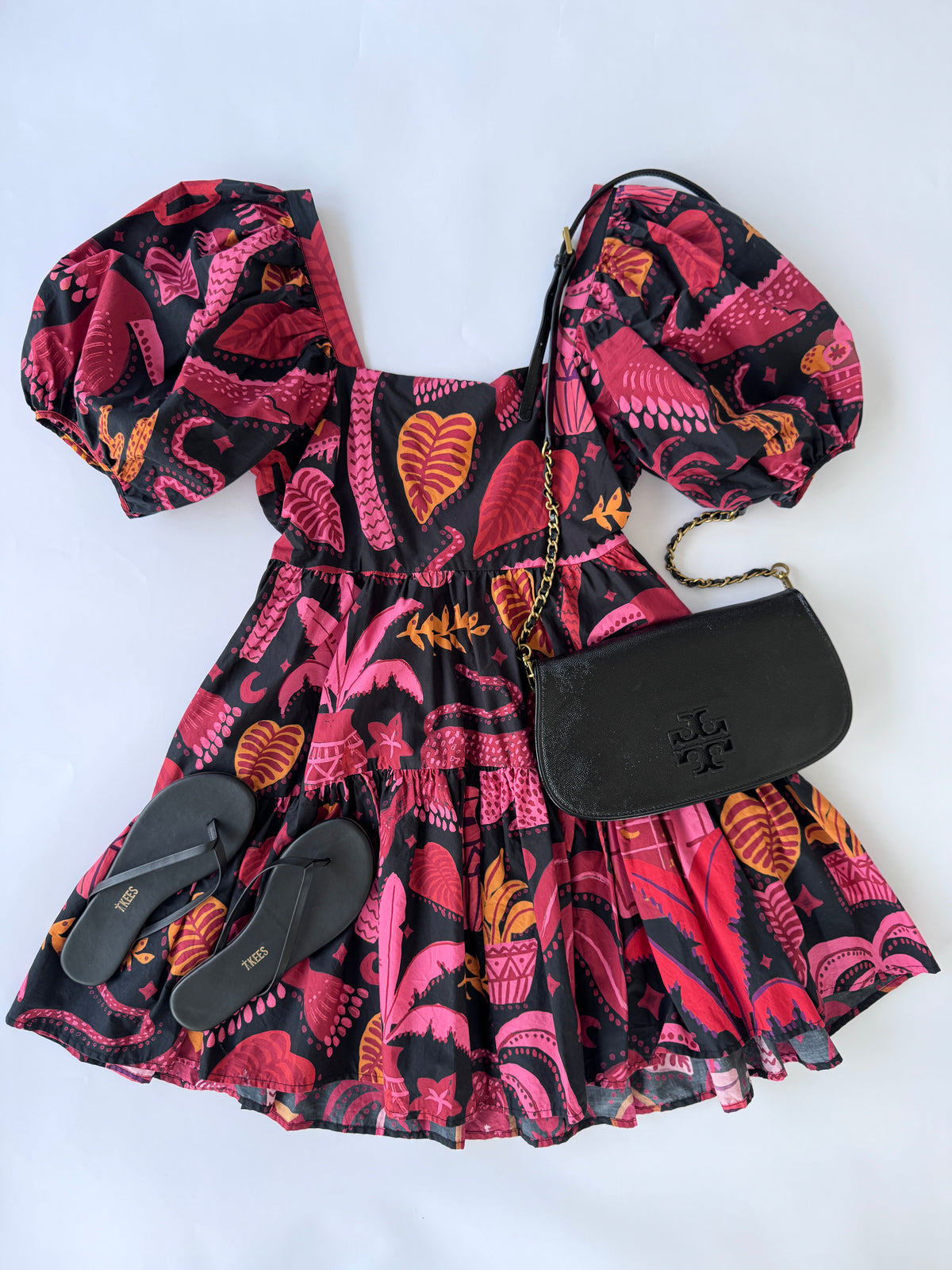 Farm Rio Tropical Magic Mini Dress