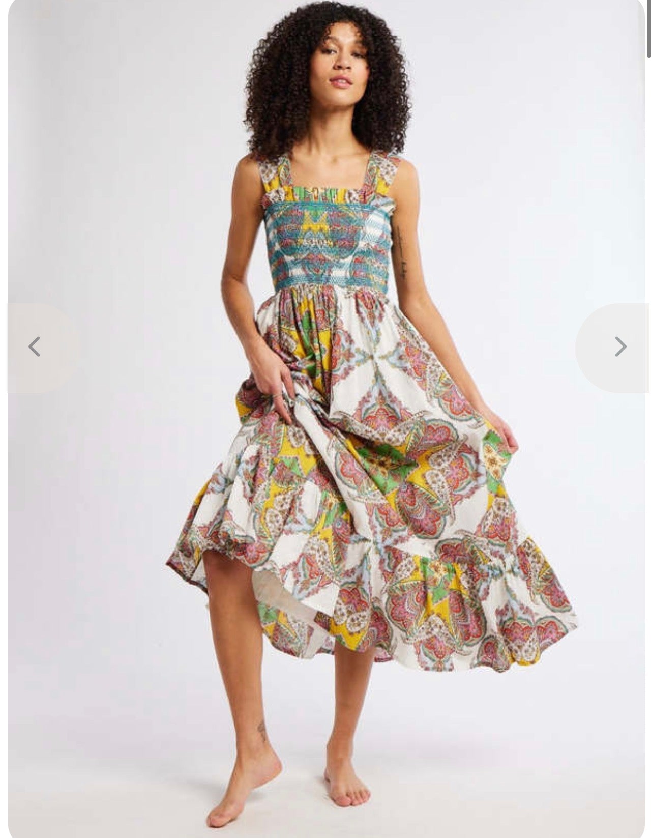 Millie Garden Dress in Kalei