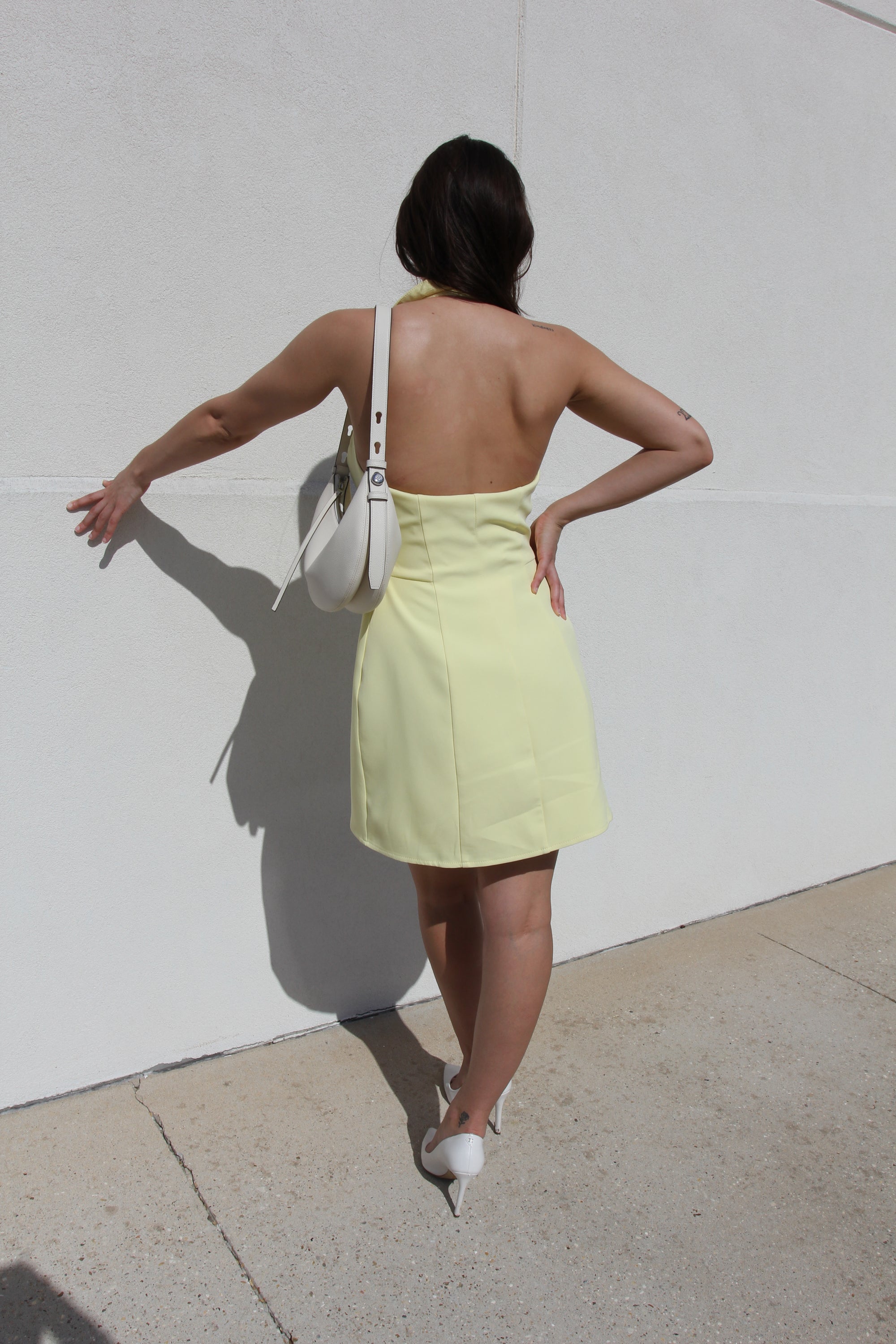 Butter Me Up Halter Dress