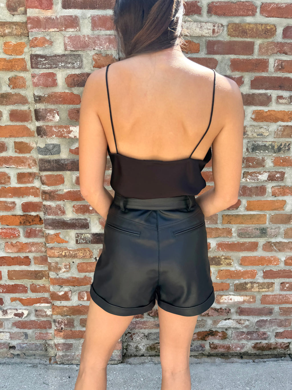 Alice + Olivia Black Cami