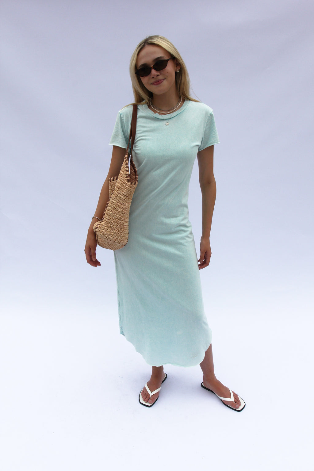 Frank & Eileen Harper Dewberry Mineral Wash Midi Dress