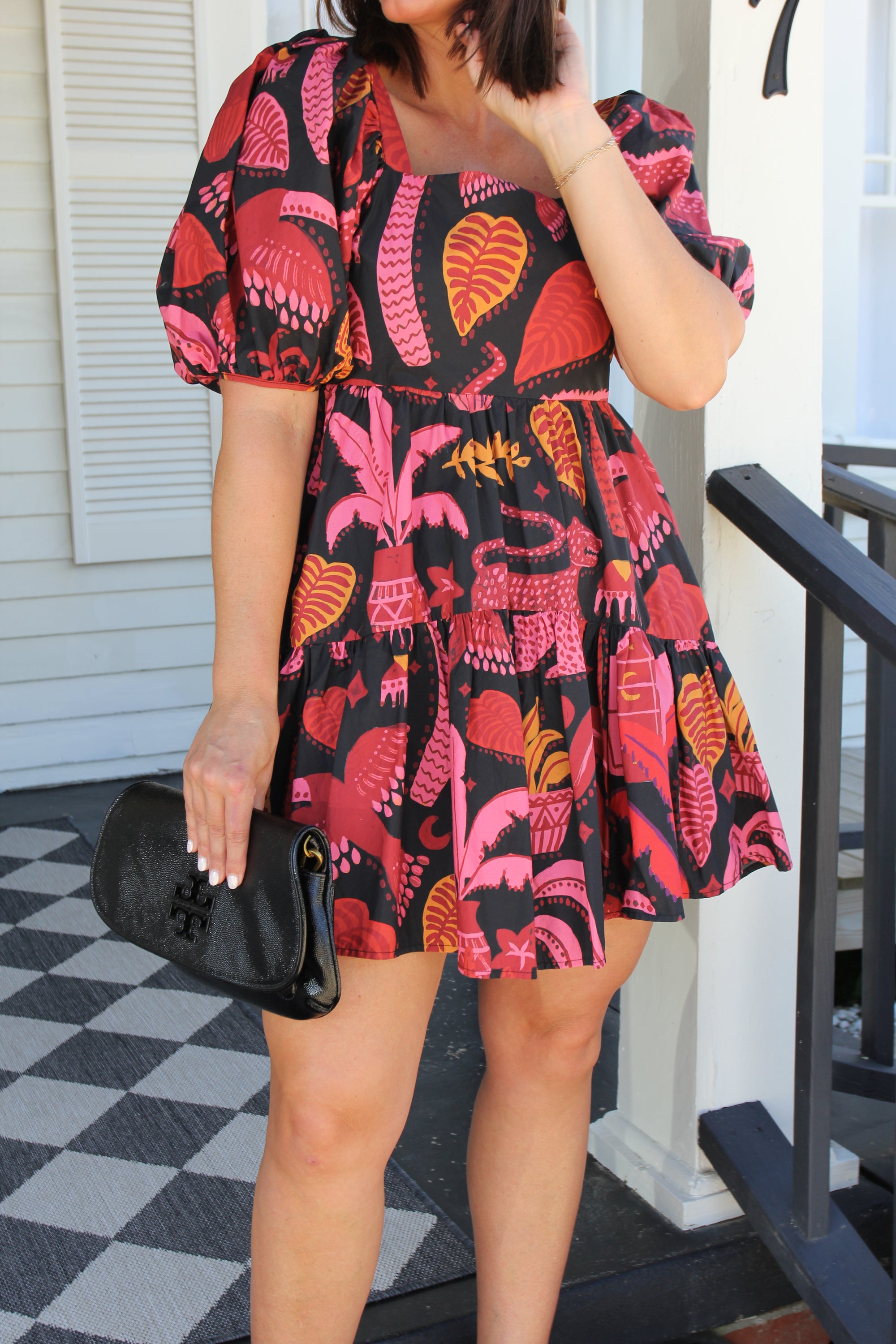Farm Rio Tropical Magic Mini Dress