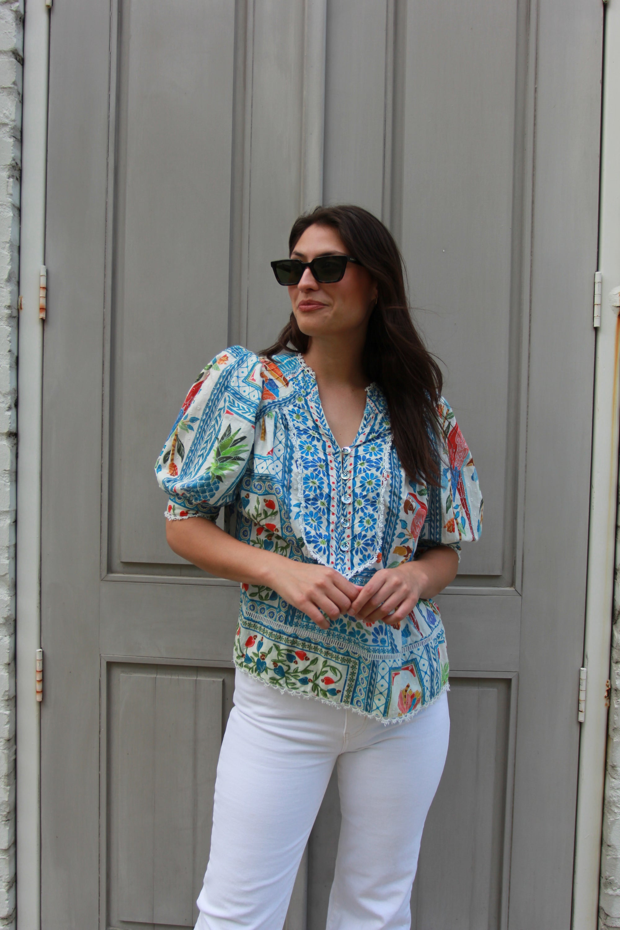 Tropical Tiles Top