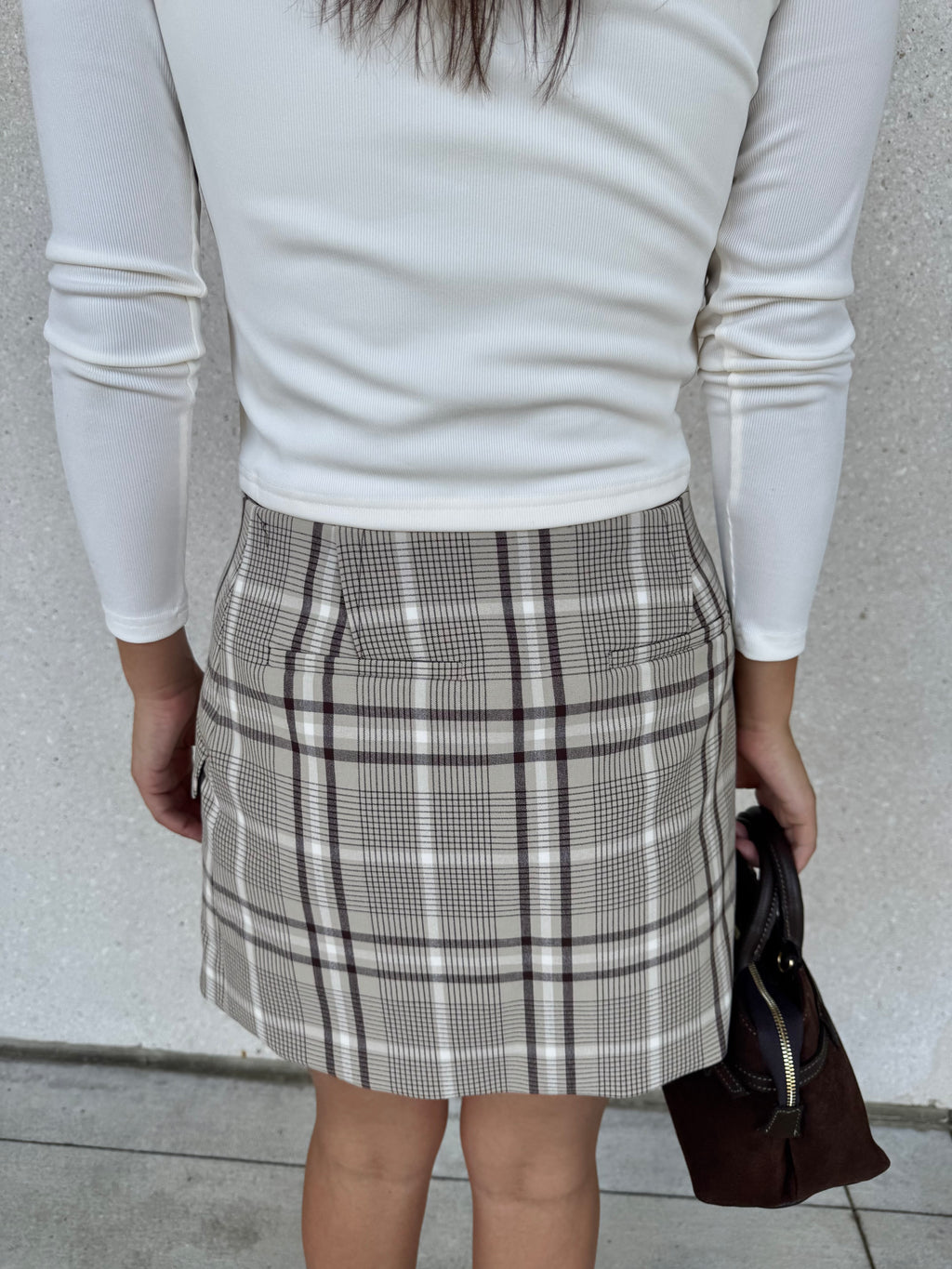 NWT Plaid Payton Mini Skirt