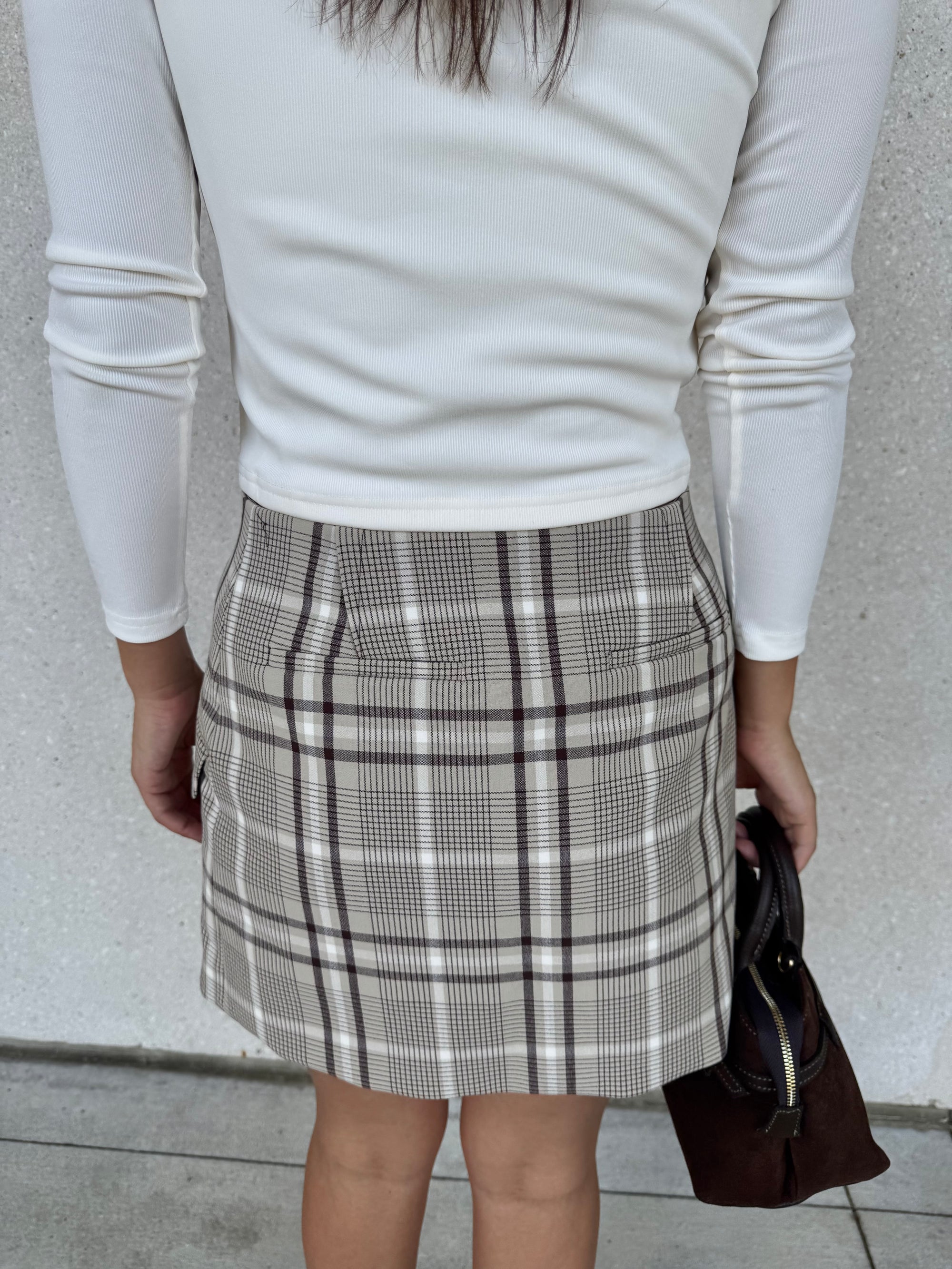 NWT Plaid Payton Mini Skirt