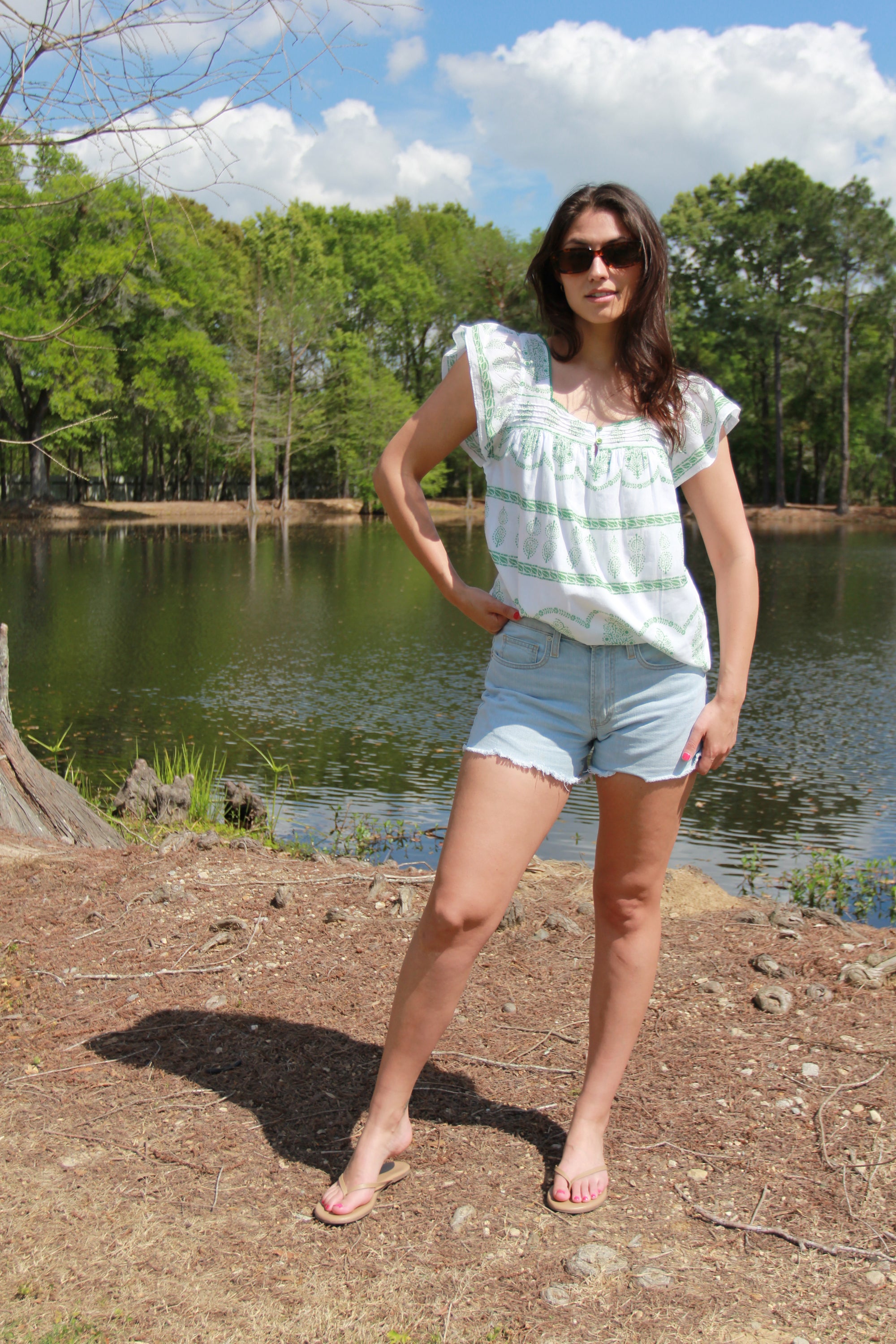 Melissa Nepton Printed Top