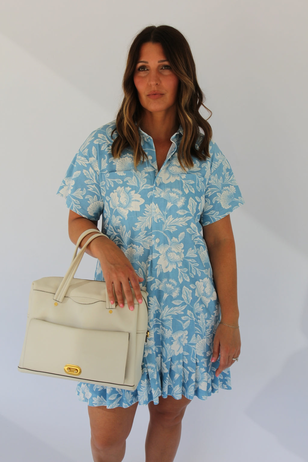 Smith & Quinn Aspen Dress in Saltwater Pearl