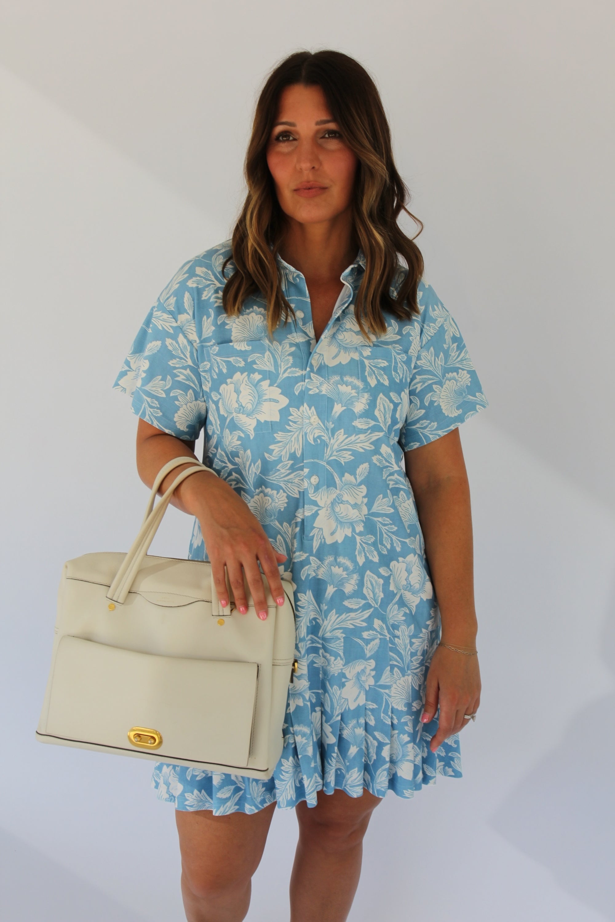 Smith & Quinn Aspen Dress in Saltwater Pearl