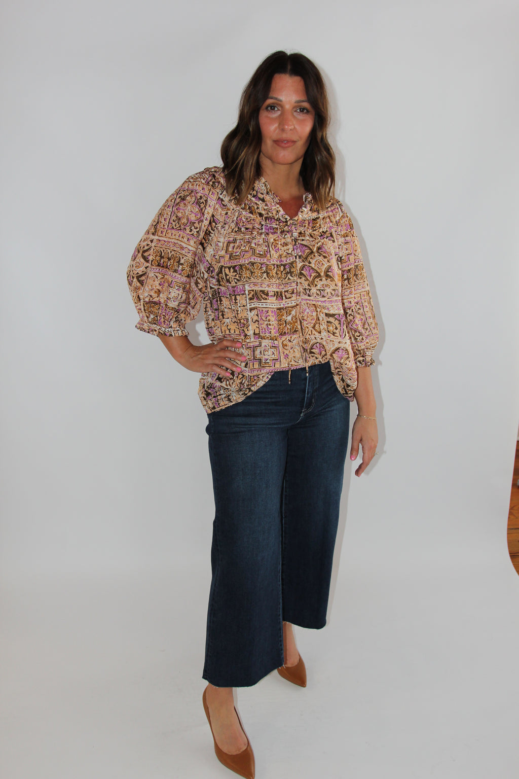 Marie Oliver Finley Top