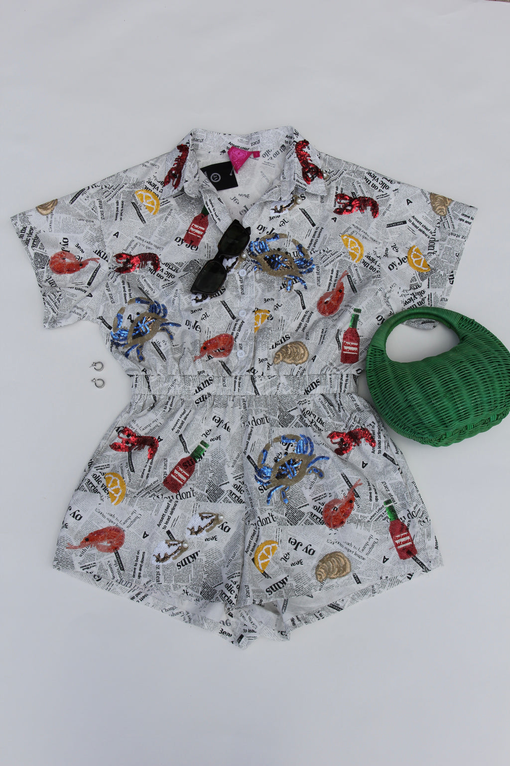 NWT- QOS Romper