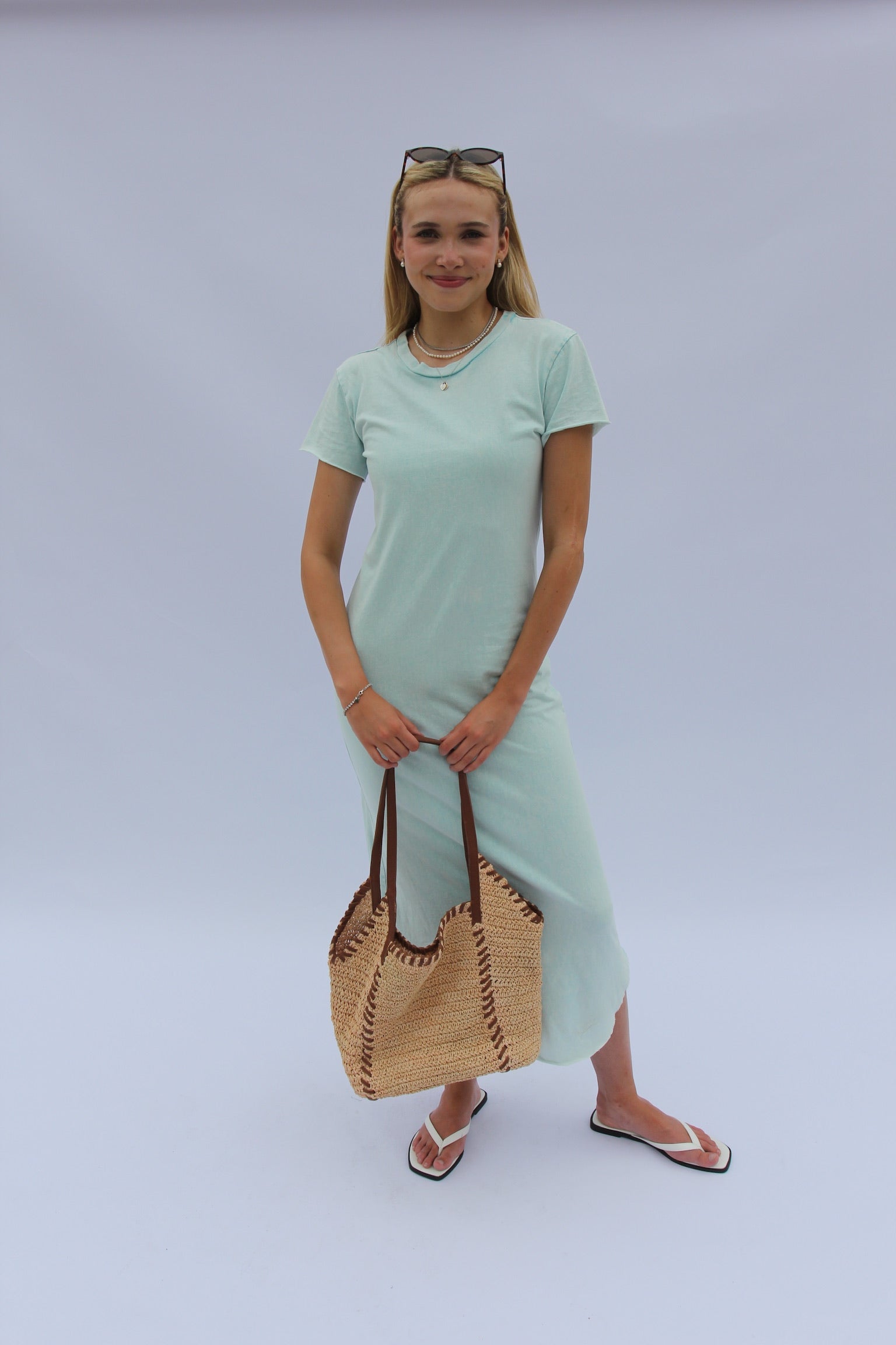 Frank & Eileen Harper Dewberry Mineral Wash Midi Dress