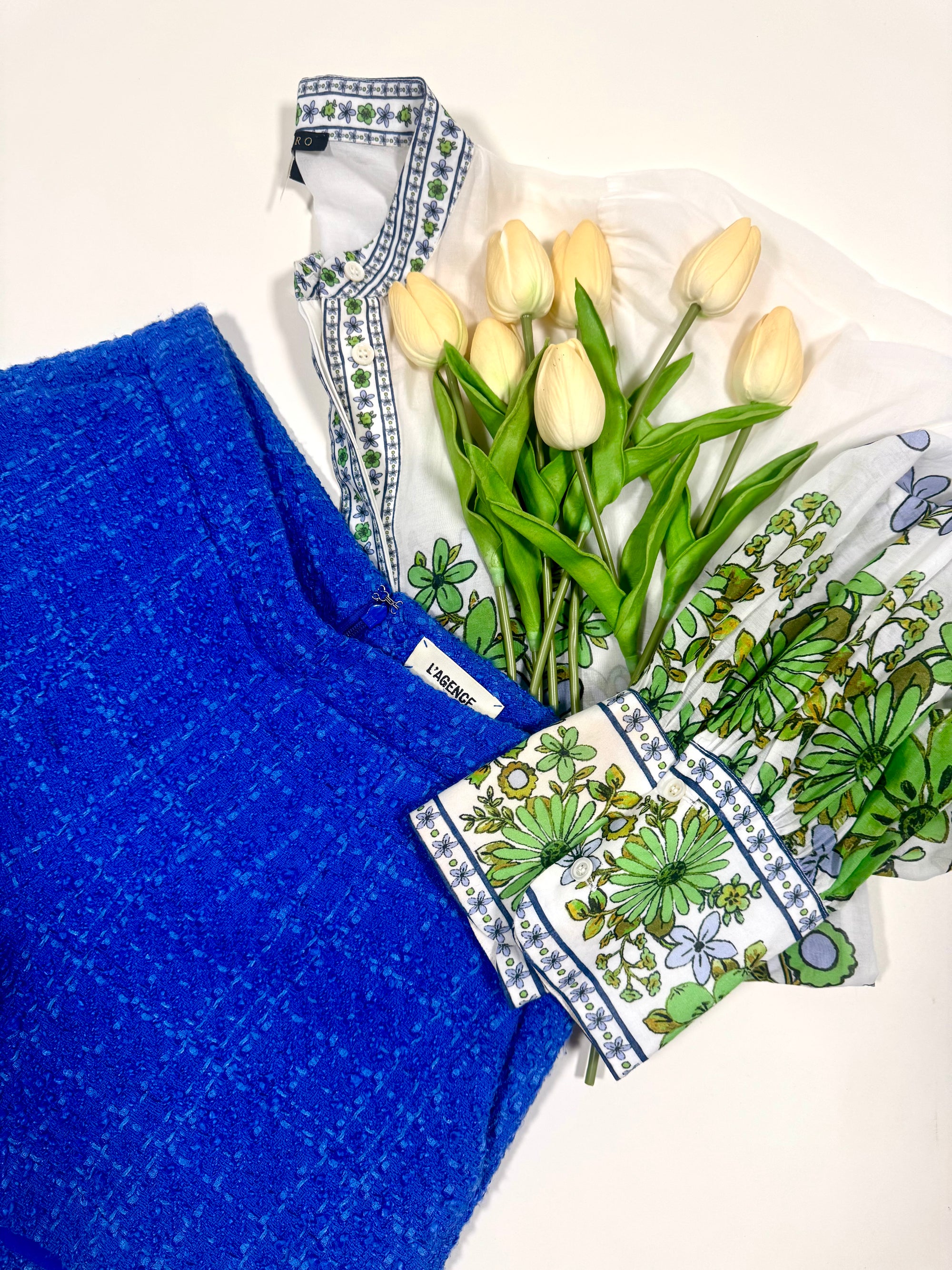 Ashton High Rise Tweed Shorts