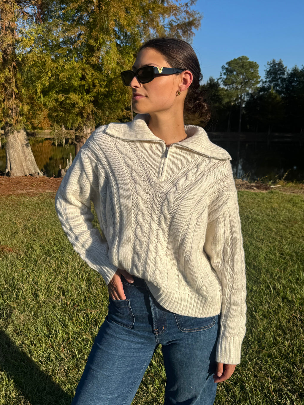 Meet Me In Maine Half Zip