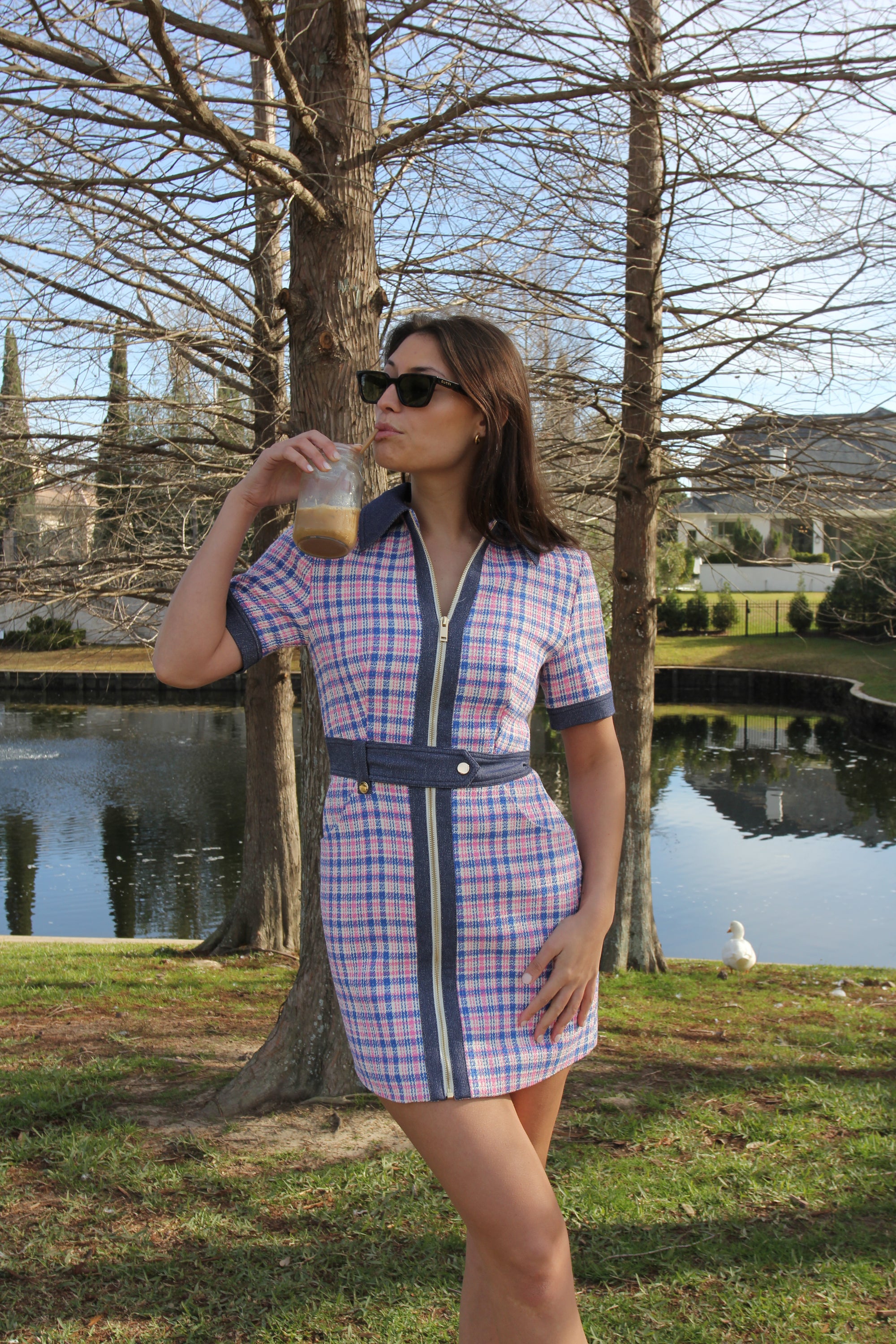 NWT Lourve Tweed Dress