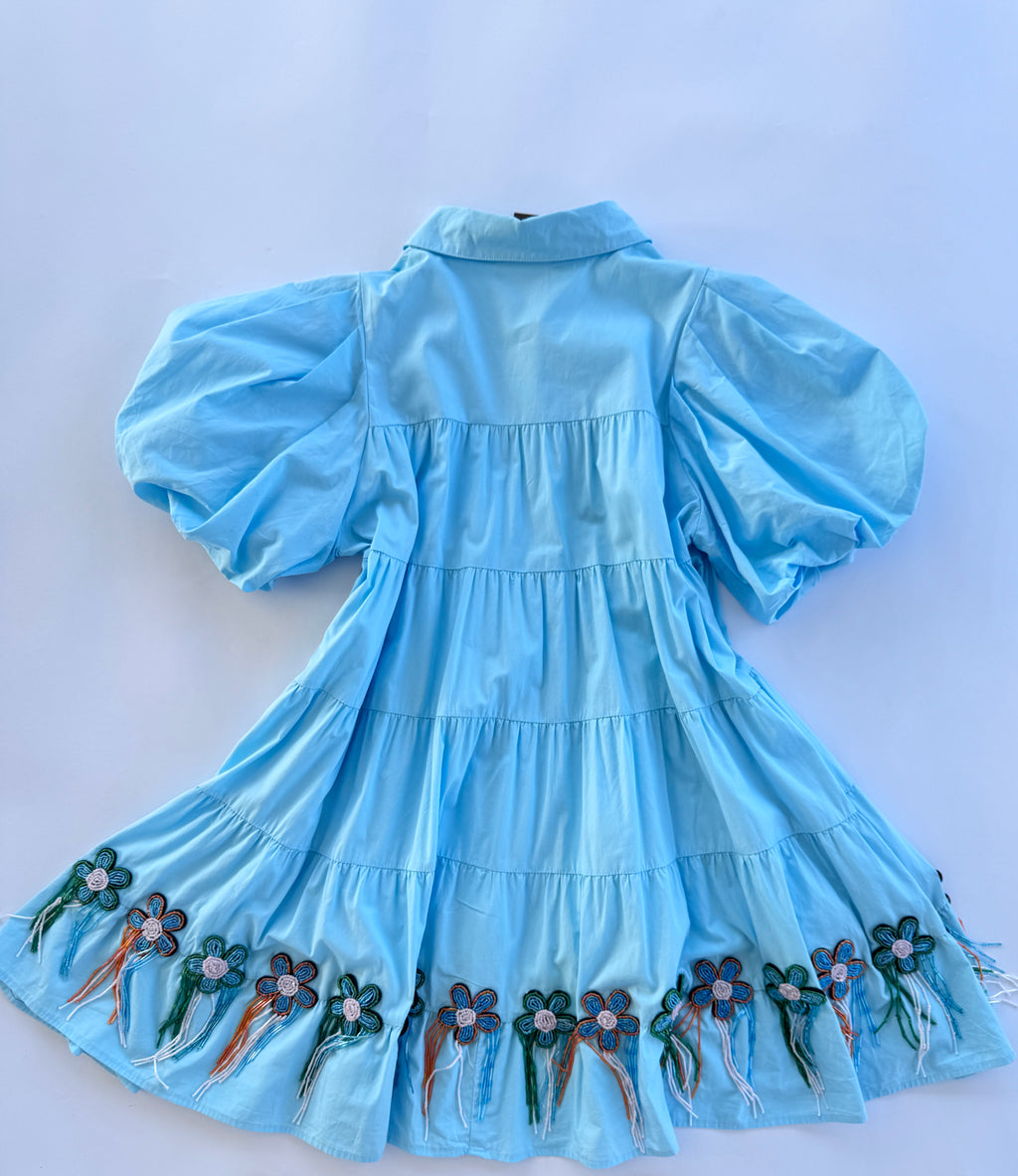QOS Blue Flower Mini