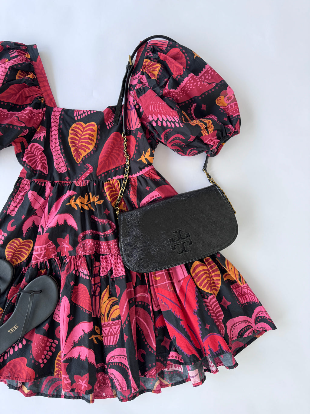 Farm Rio Tropical Magic Mini Dress