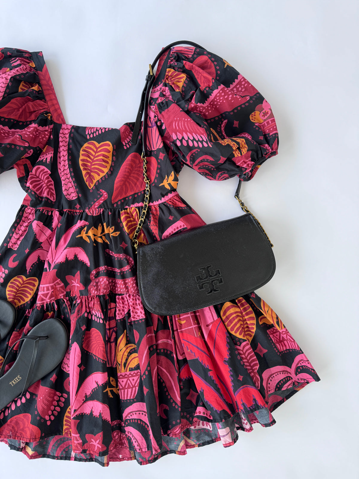 Farm Rio Tropical Magic Mini Dress
