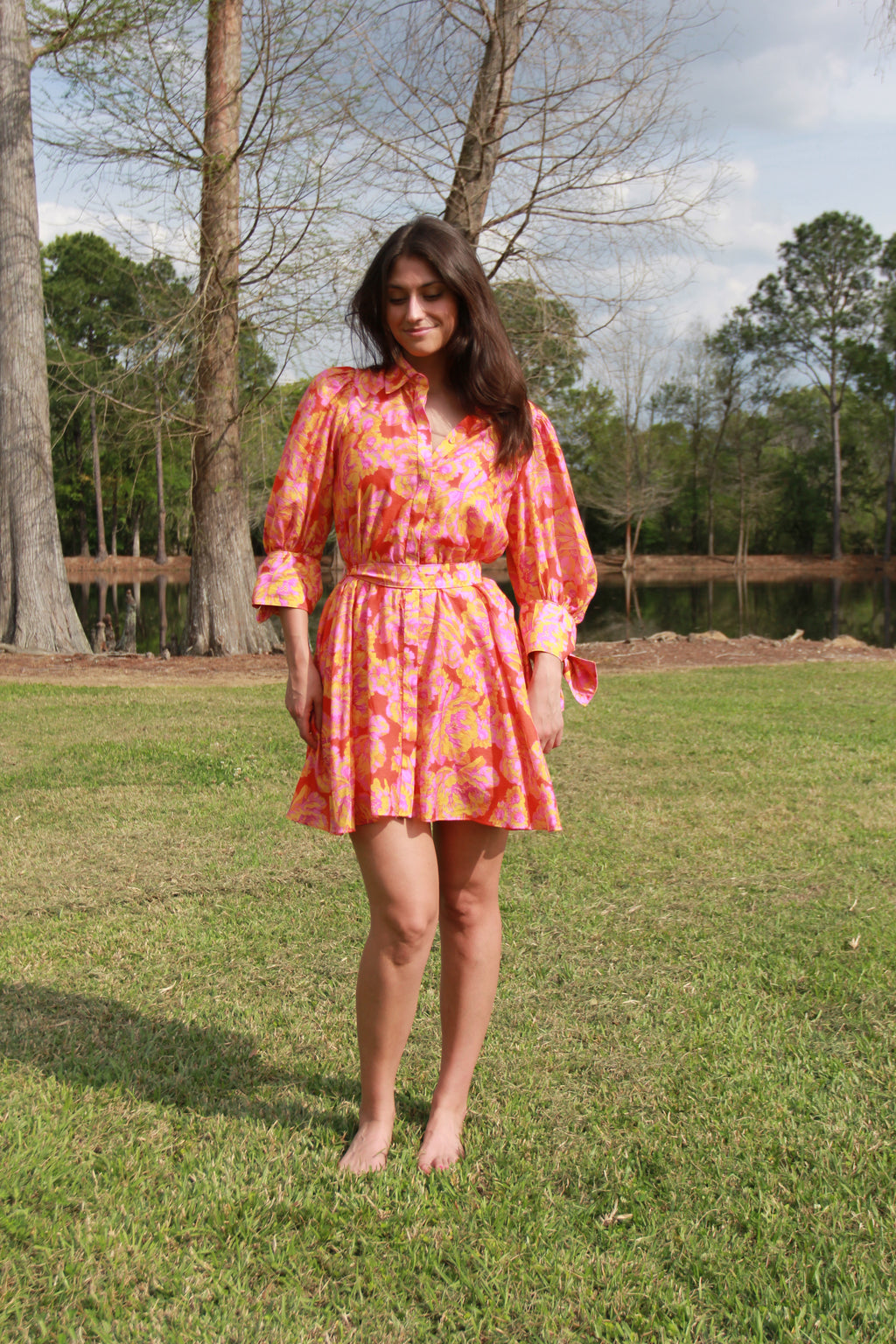 ACLER Merrylands Belted Mini Dress