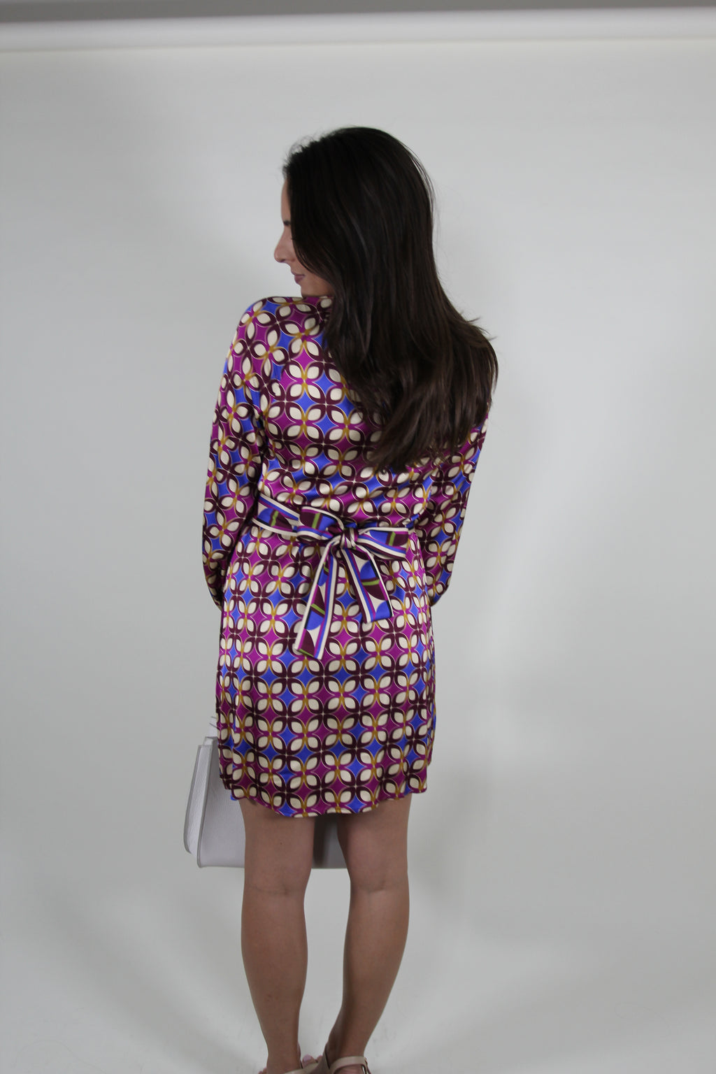 NWT Cartolina - Emma Viscose Geometric Dress