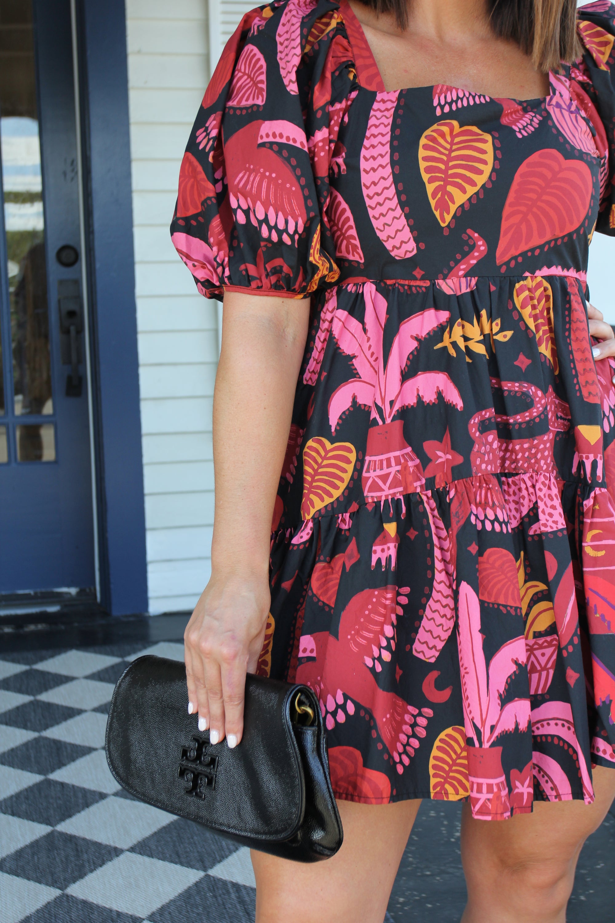 Farm Rio Tropical Magic Mini Dress