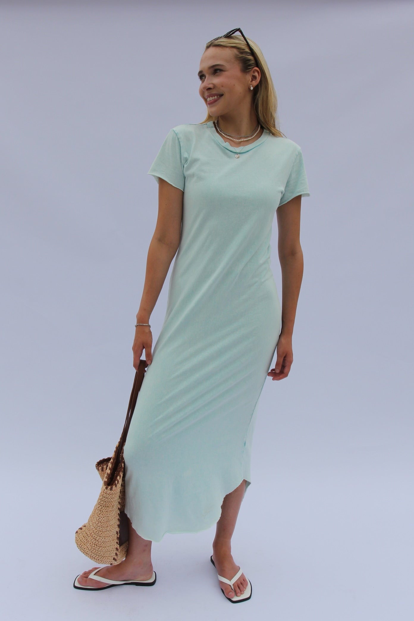 Frank & Eileen Harper Dewberry Mineral Wash Midi Dress