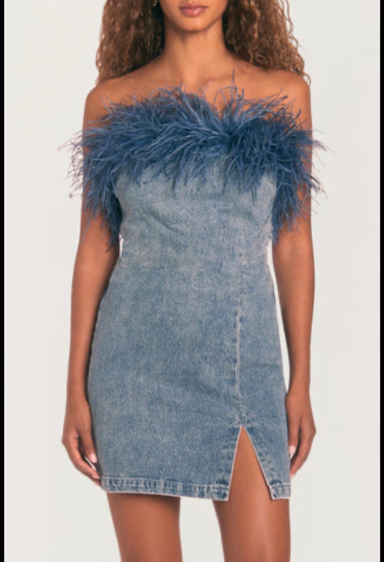 Amanda UpRichard Eleni Denim Dress
