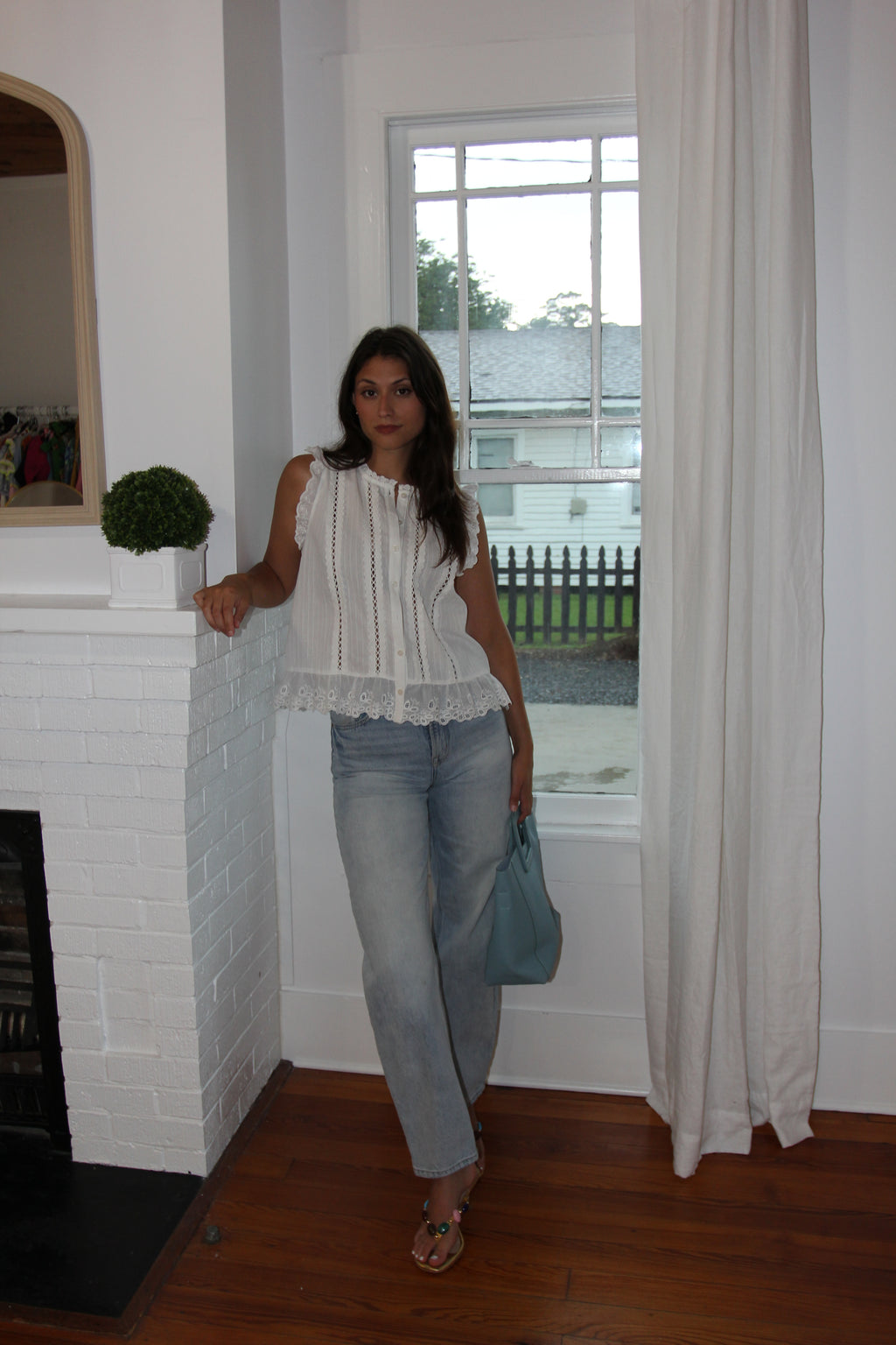 Heartloom White Dia Top