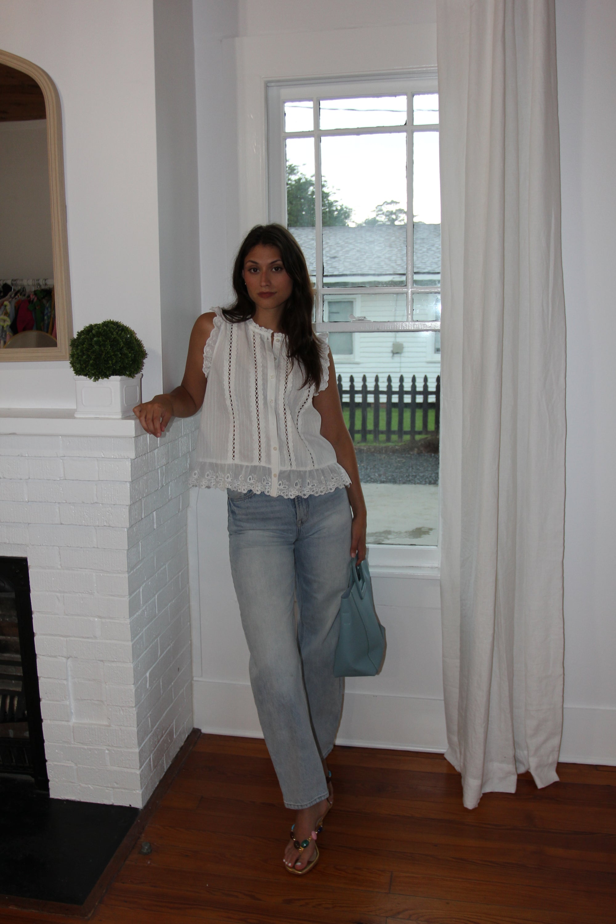 Heartloom White Dia Top