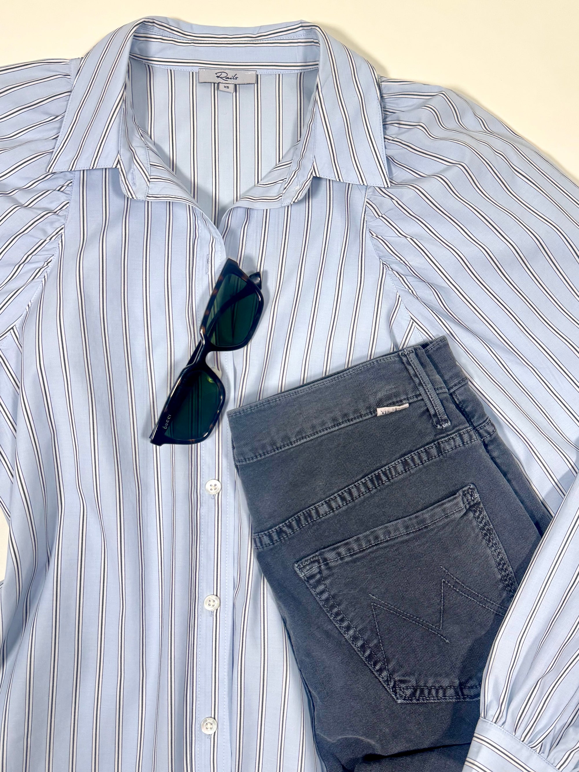 Livy Hamptons Stripe Top