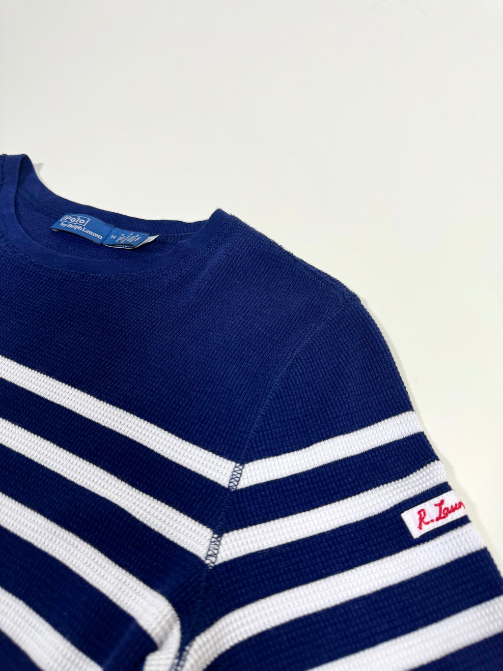 Ralph Lauren Striped Waffle Knit Dress