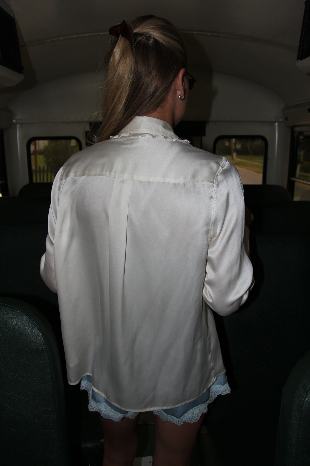Rails Fia Ivory Silk Top