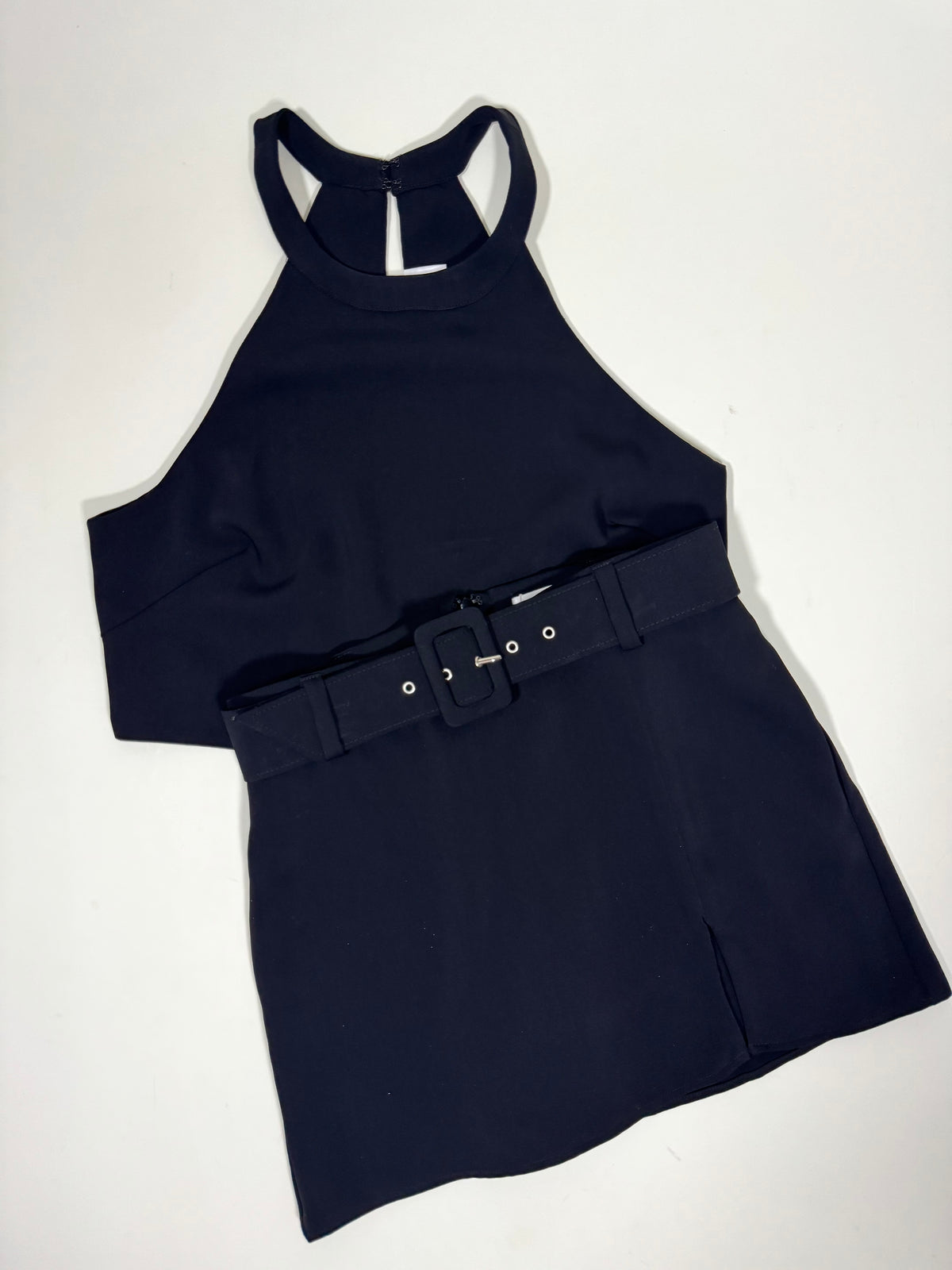 NWT Black Belted Set