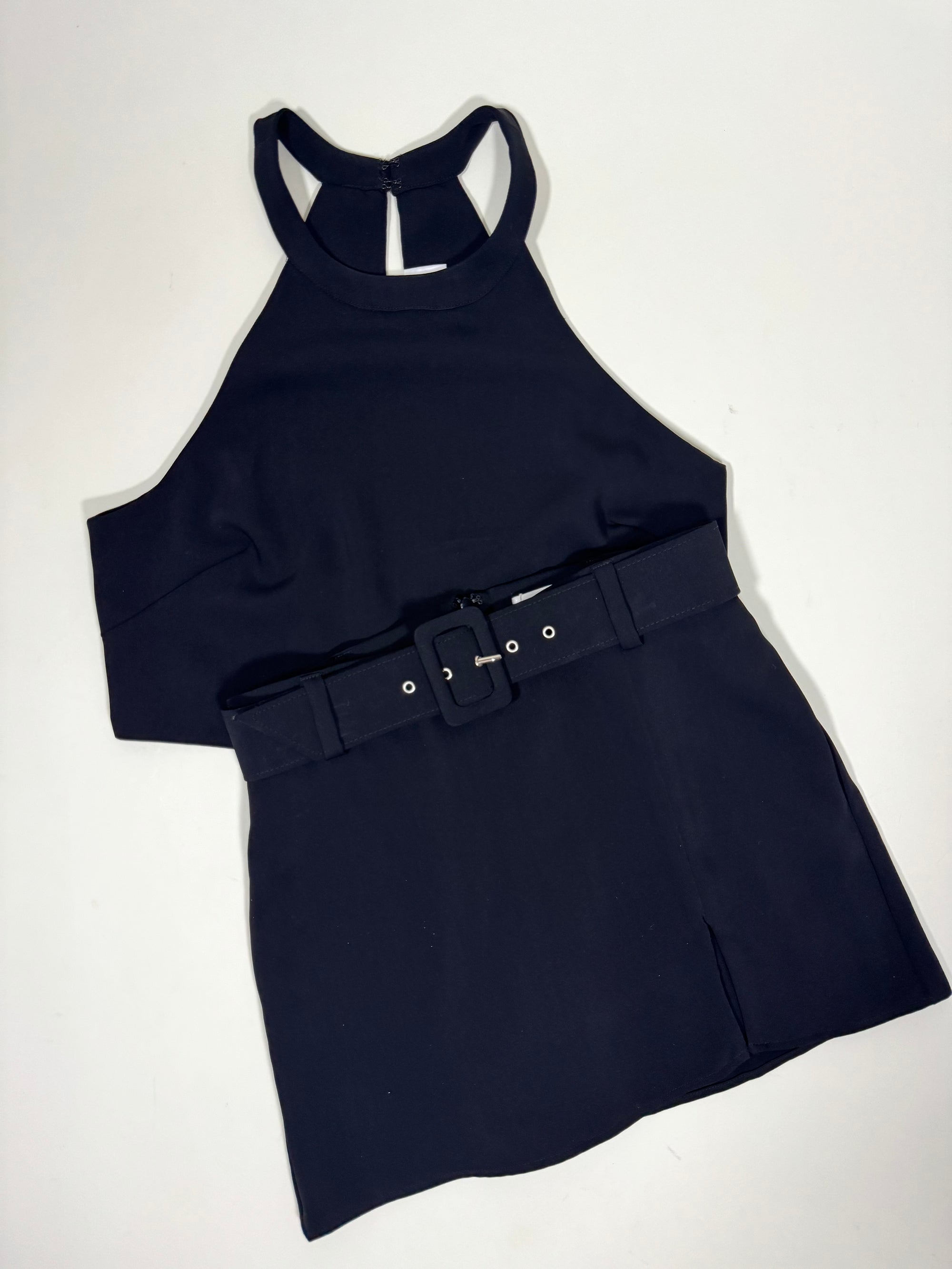 NWT Black Belted Set