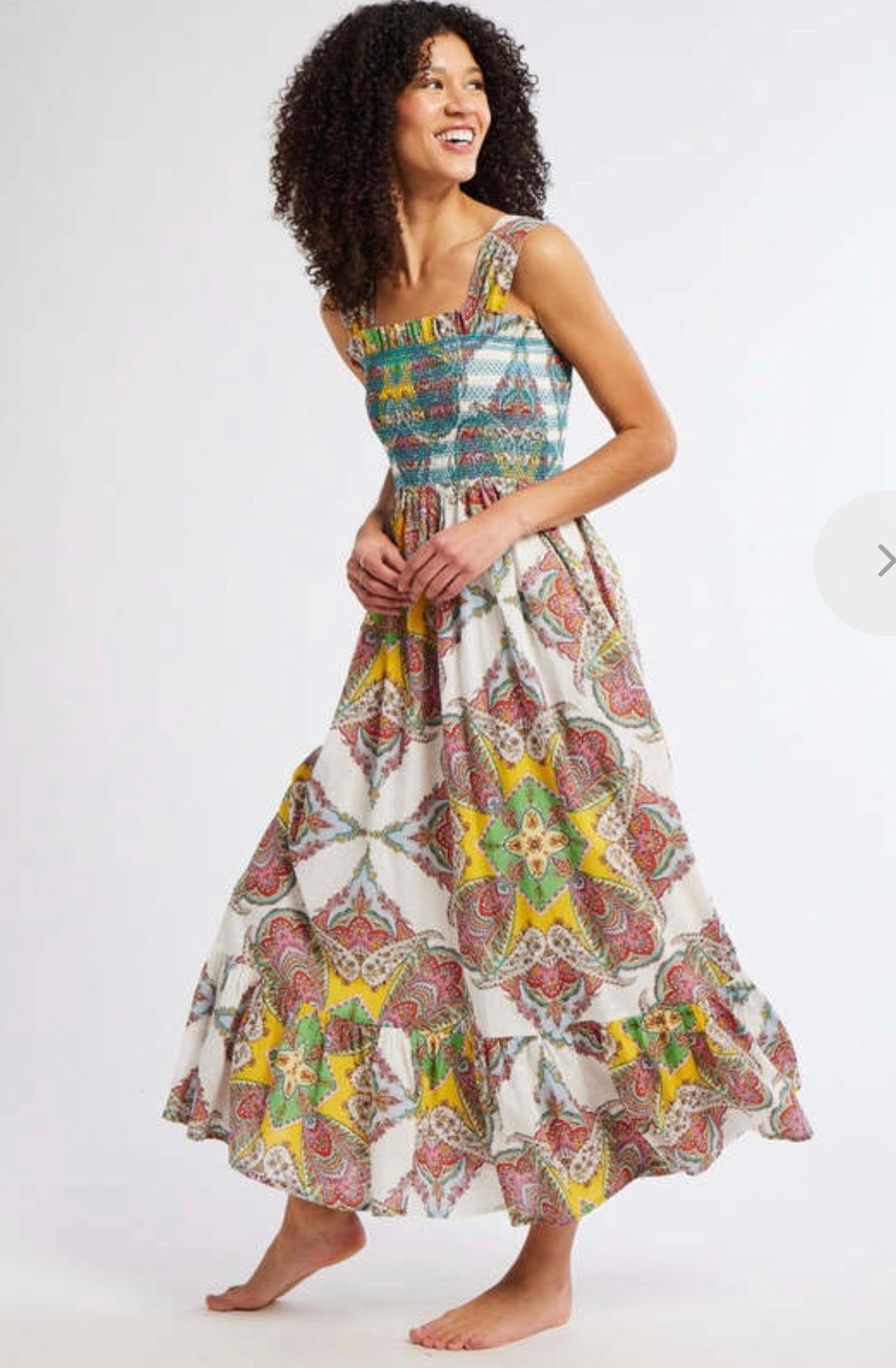 Millie Garden Dress in Kalei