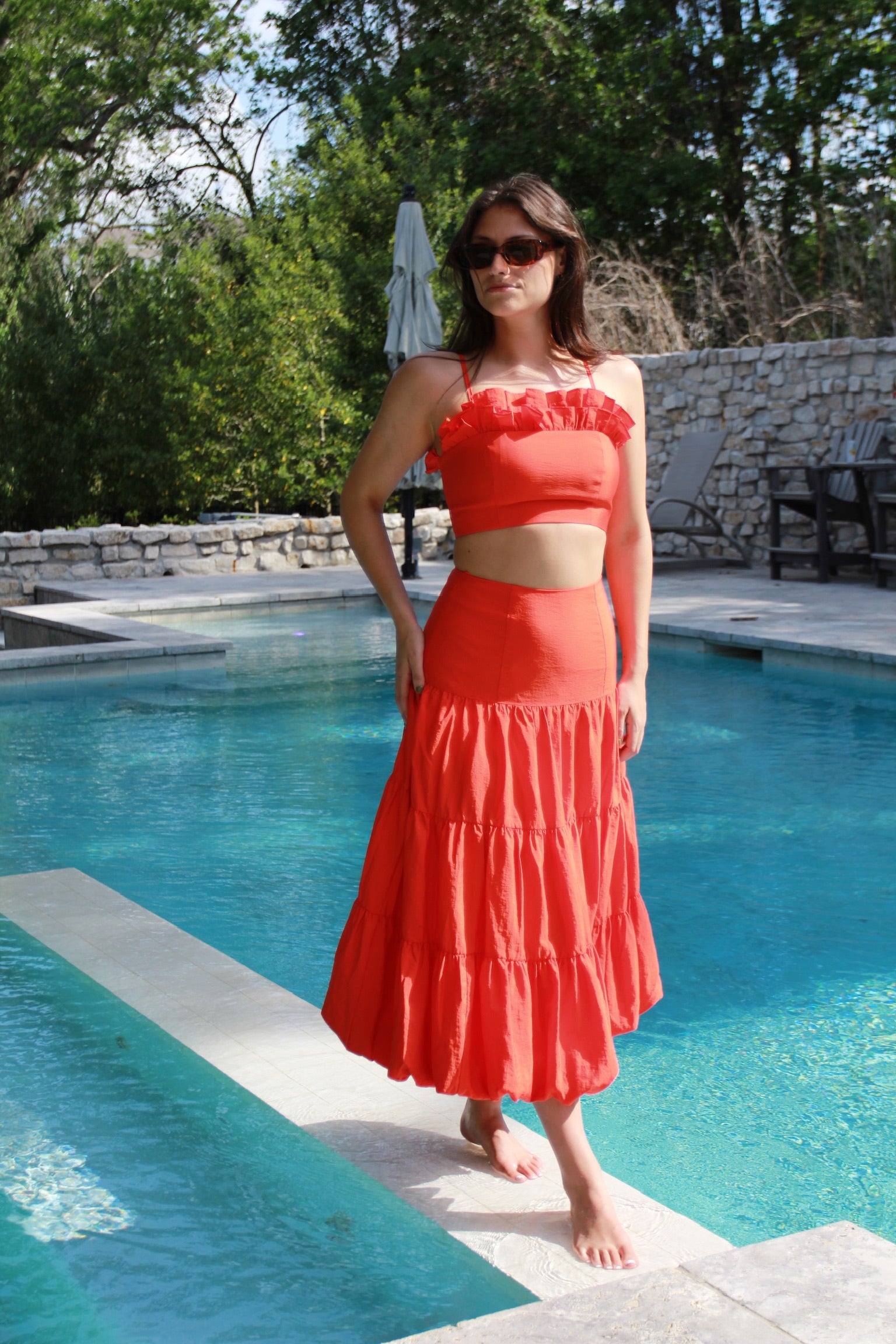 Cinq a Sept Red Pyper Set