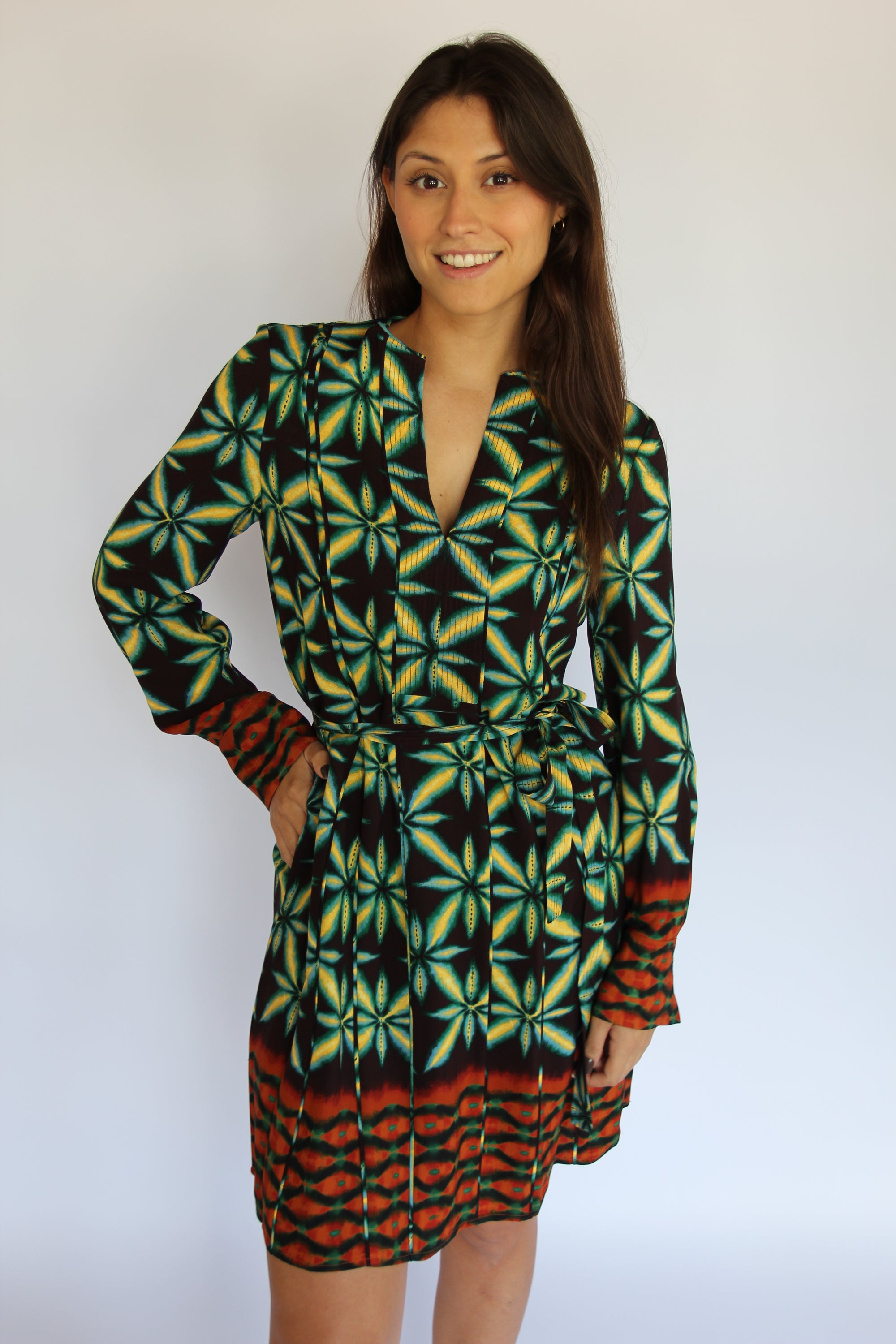Ulla Johnson Daisy Printed Crepe Mini Dress