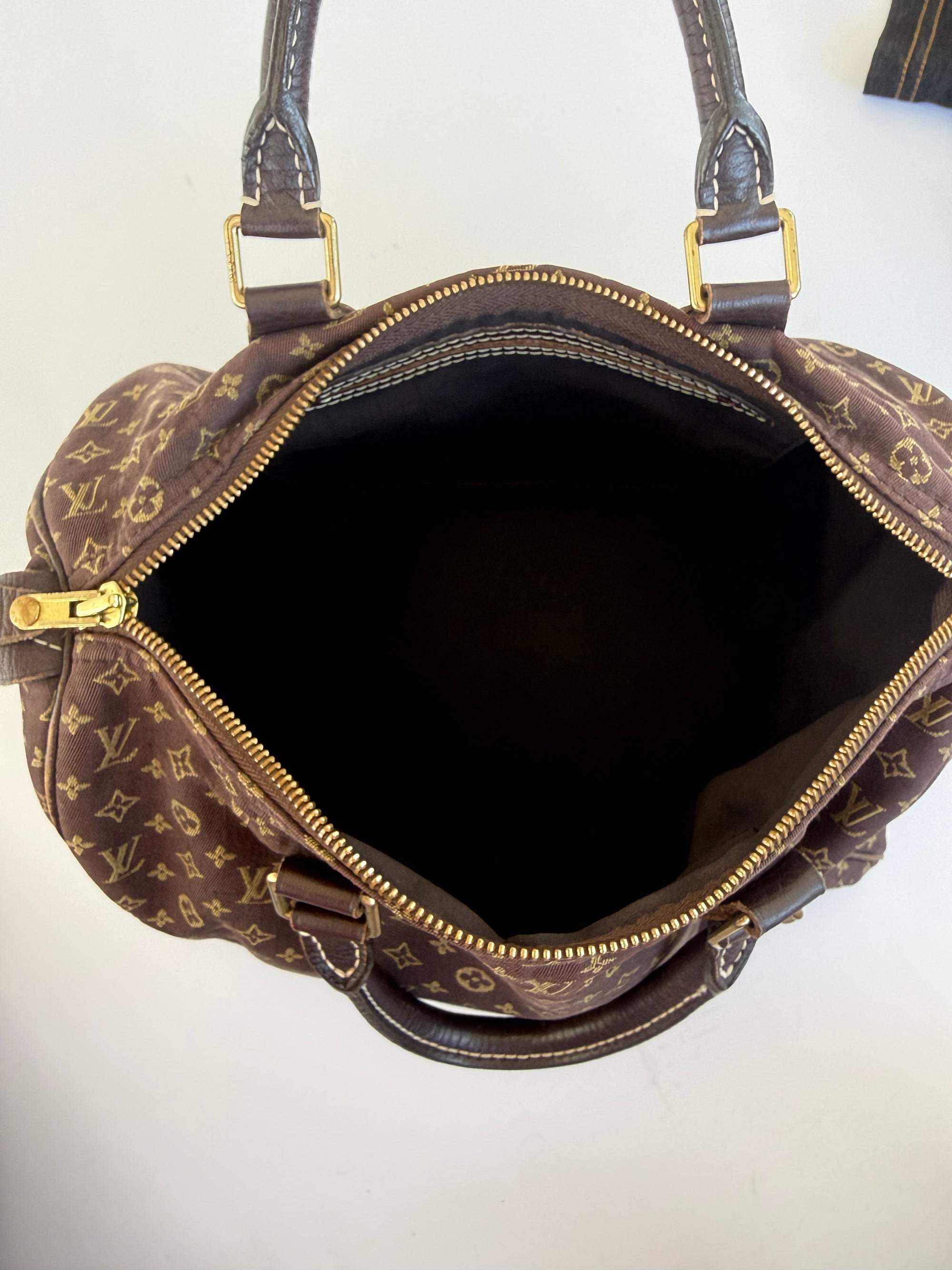 Louis Vuitton Monogram Mini Lin Speedy 25 Vintage
