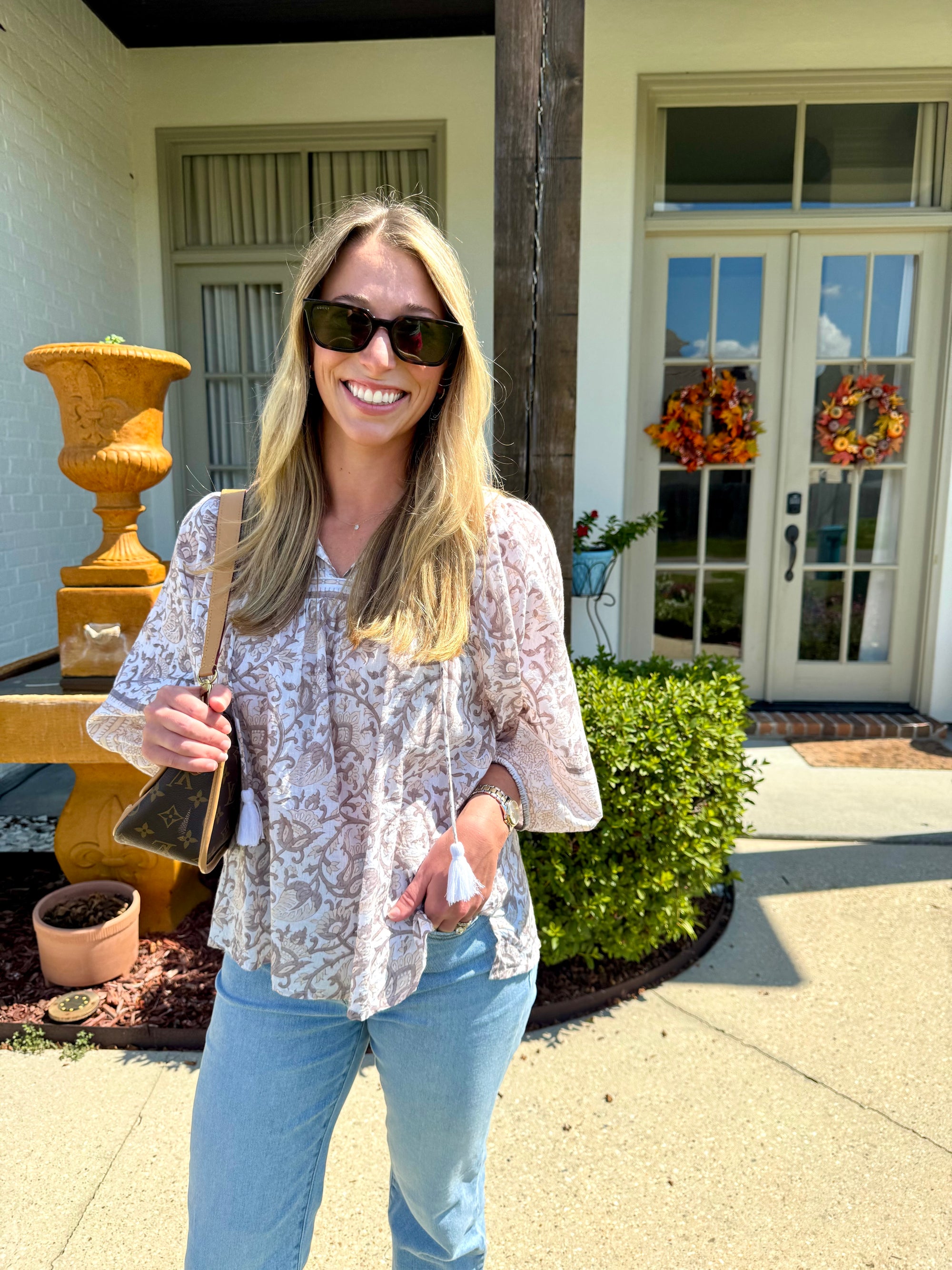 Artisan Tassel Top