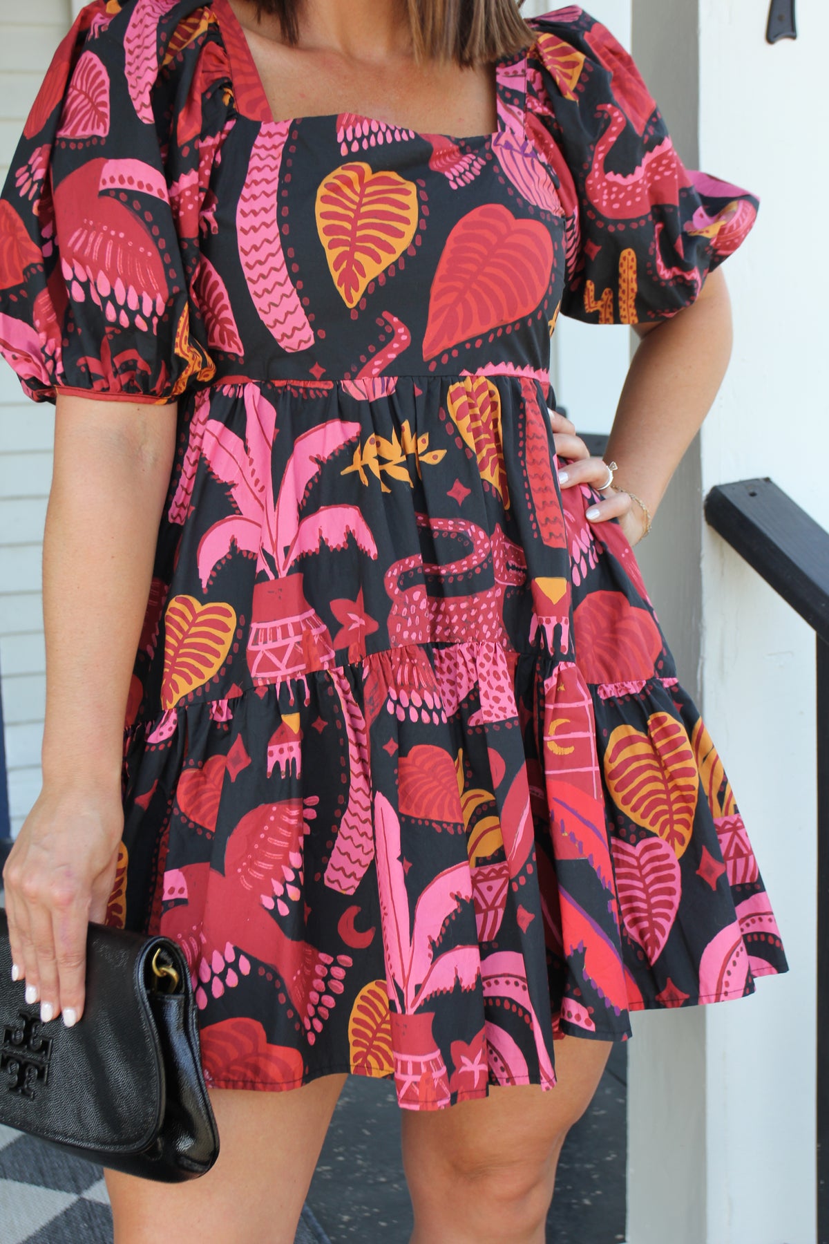 Farm Rio Tropical Magic Mini Dress