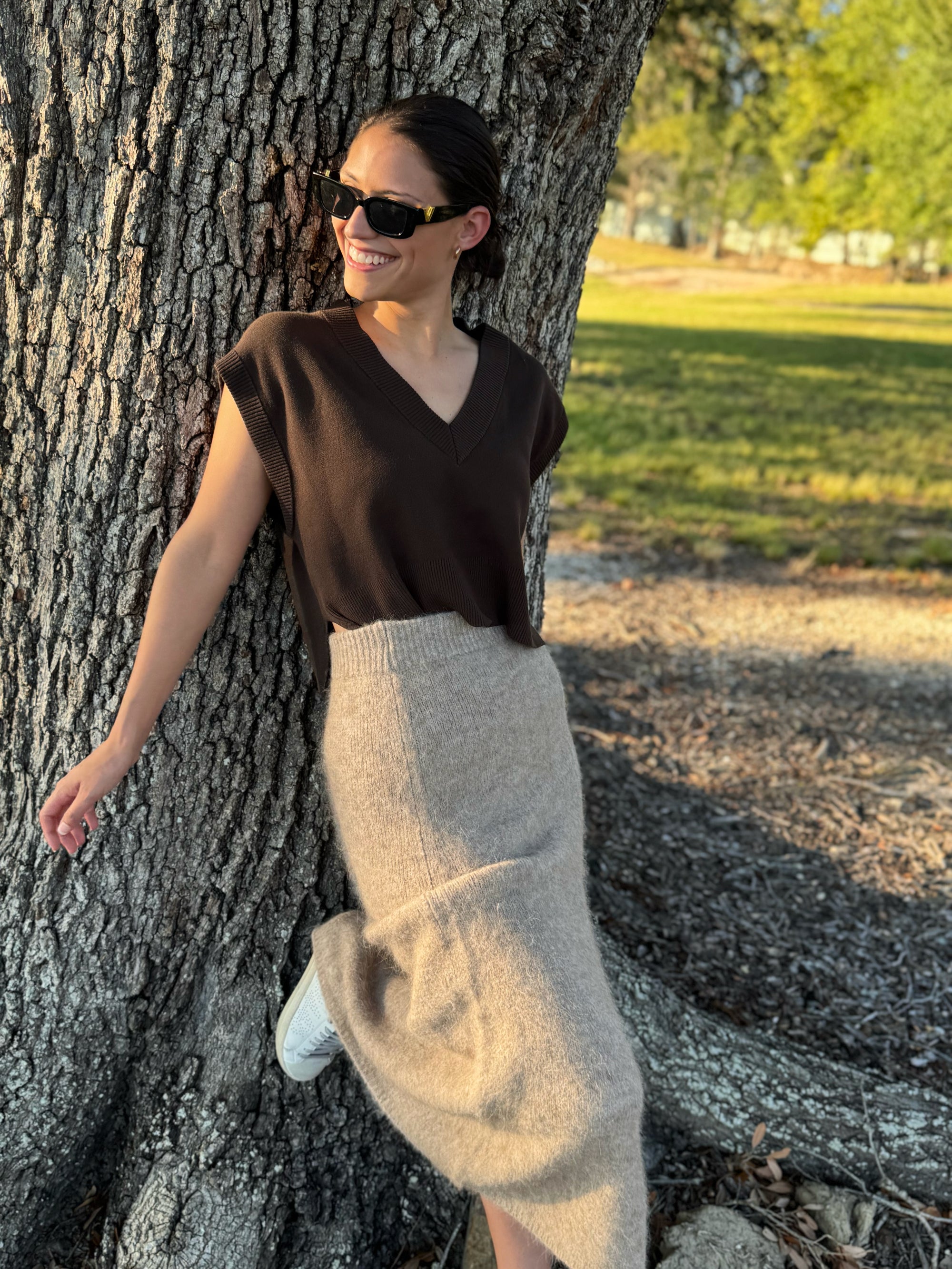 Espresso Sweater Vest