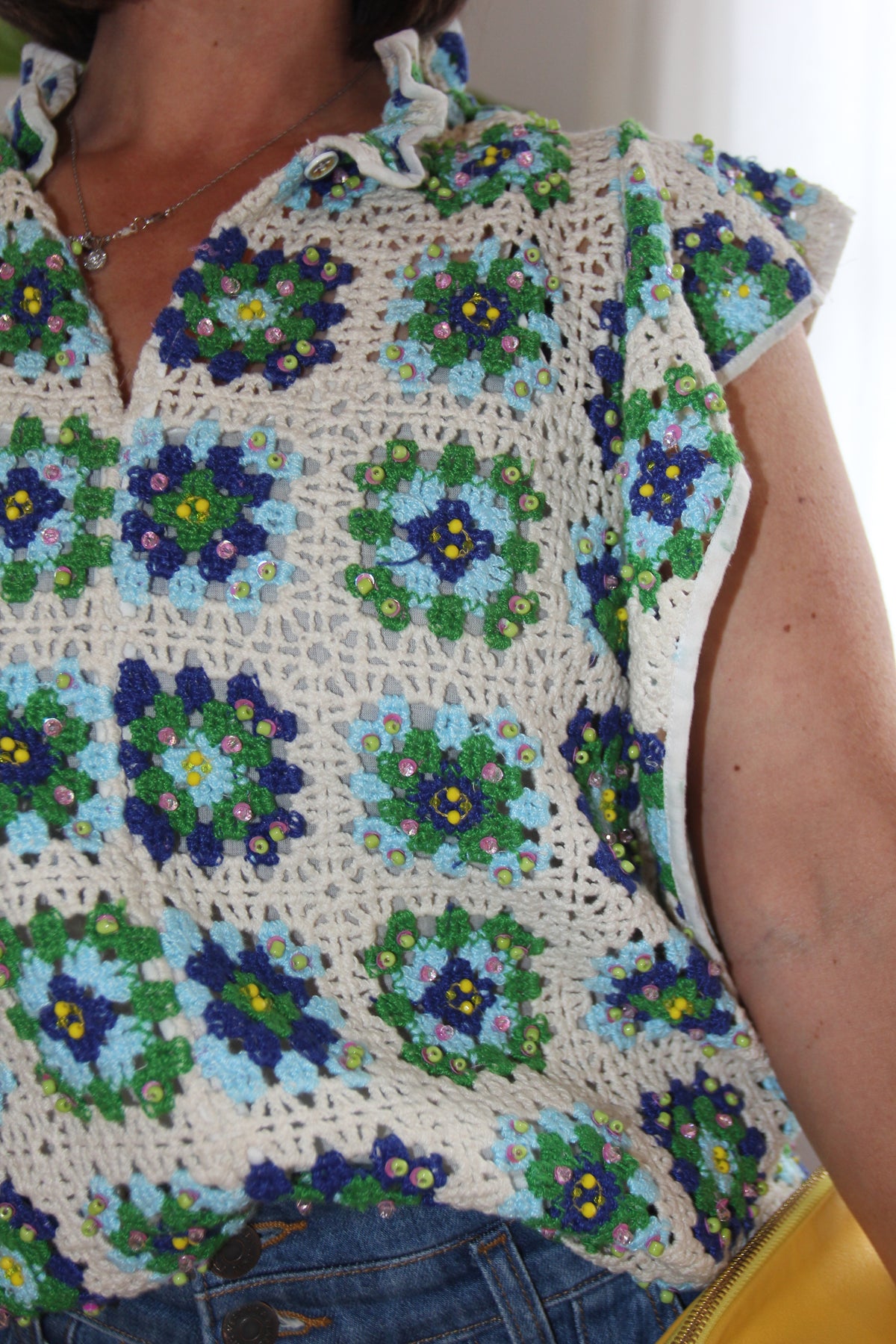 La Fuori Beaded Top