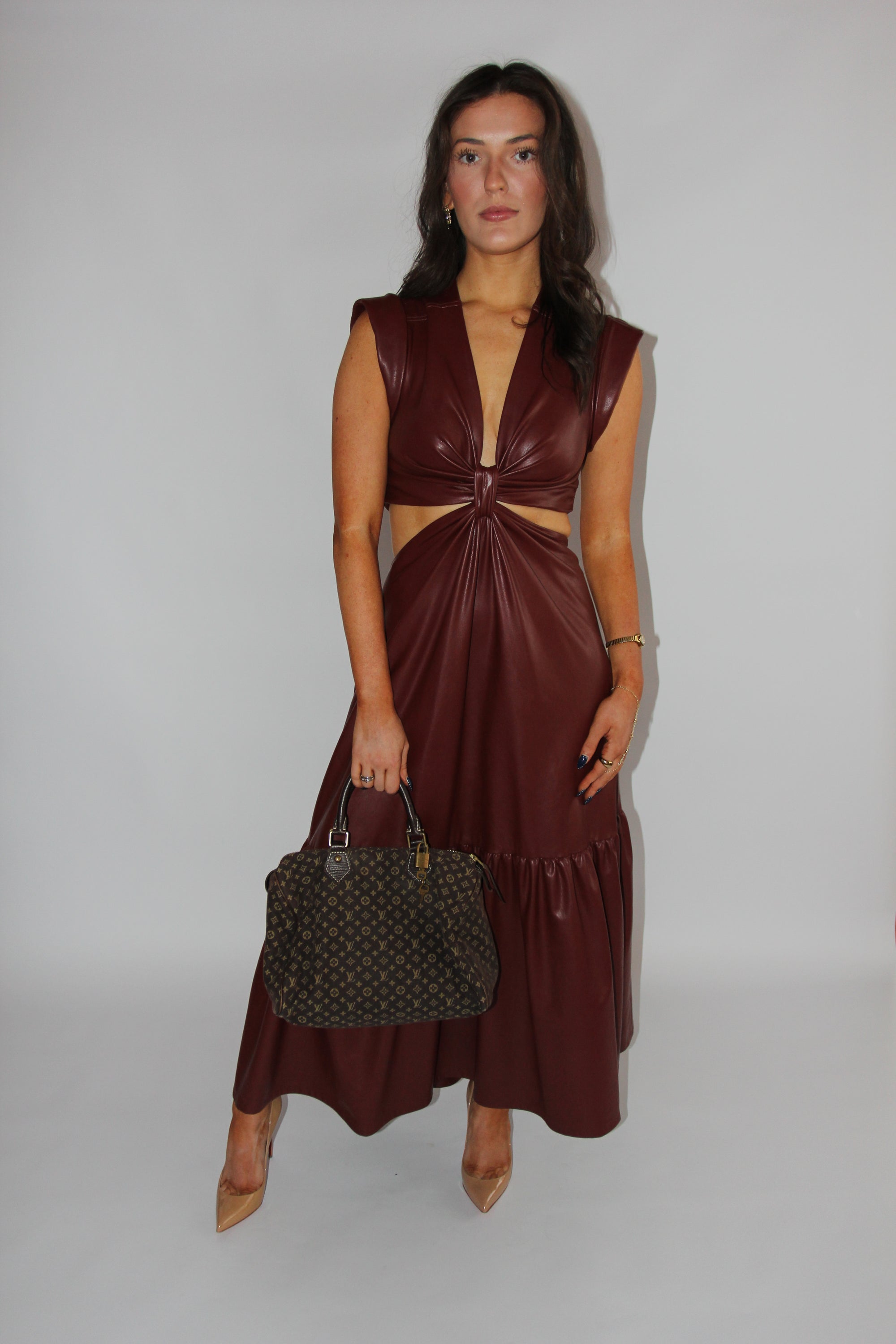 ALC Alexandra Dress in Cranberry