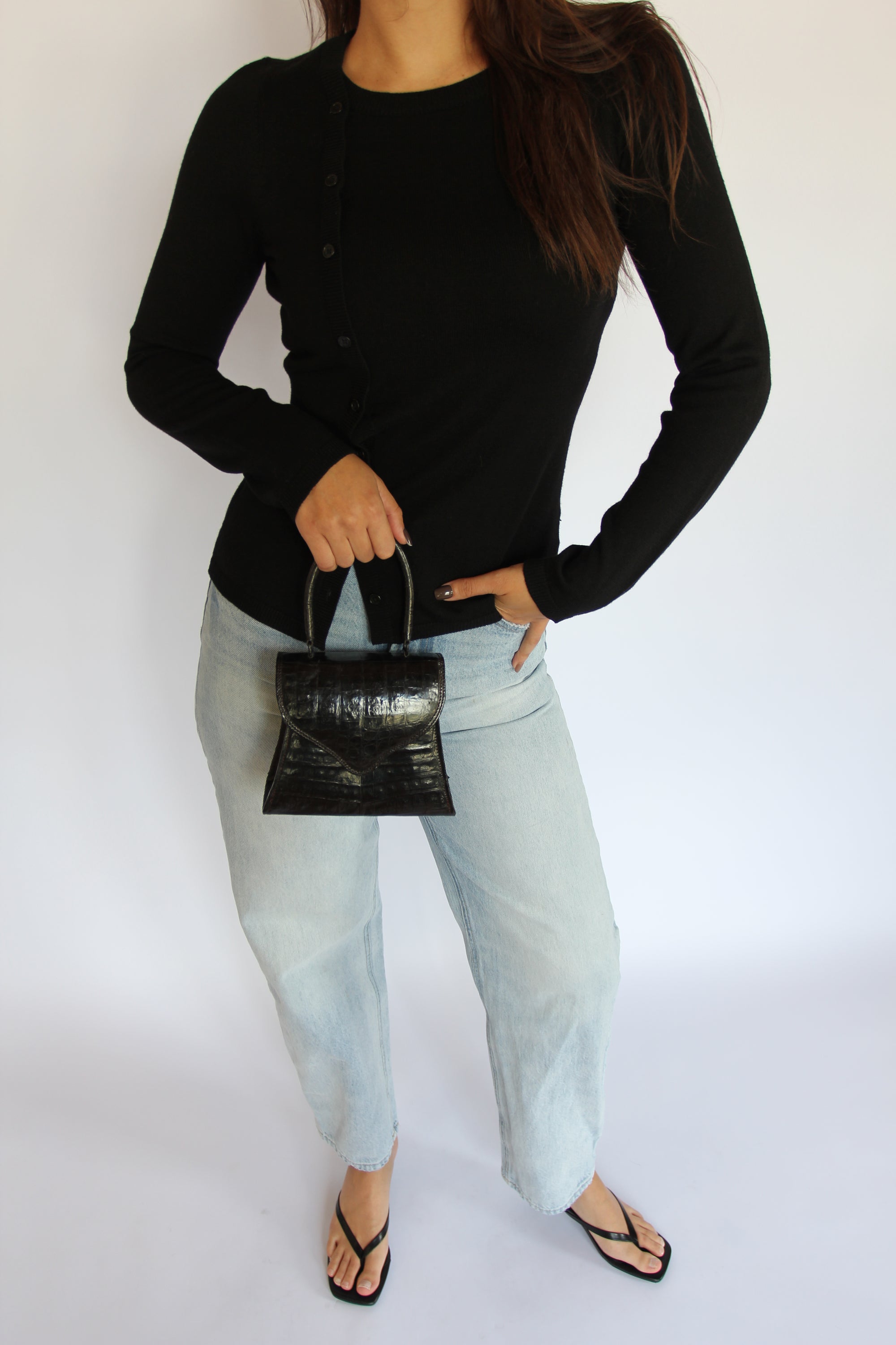 Cami Collei Sweater - Black