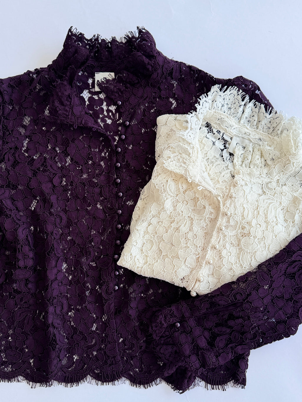 IWN Lace Long Sleeve - Plum